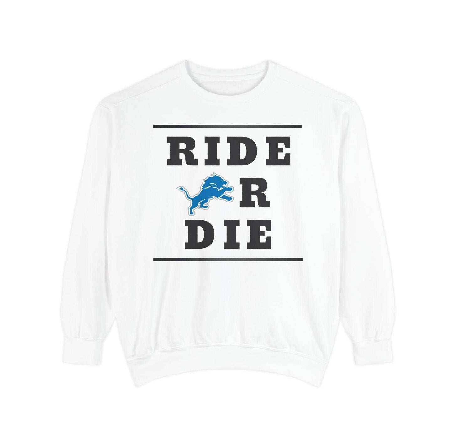 Detroit Lions Crewneck Sweatshirt - Fan Gear & Gift Apparel