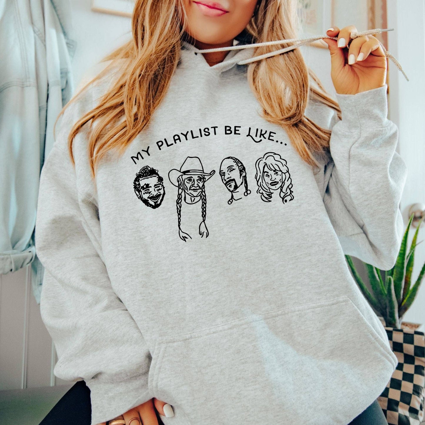 Playlist Music Lover Crewneck Sweatshirt Hoodie 135