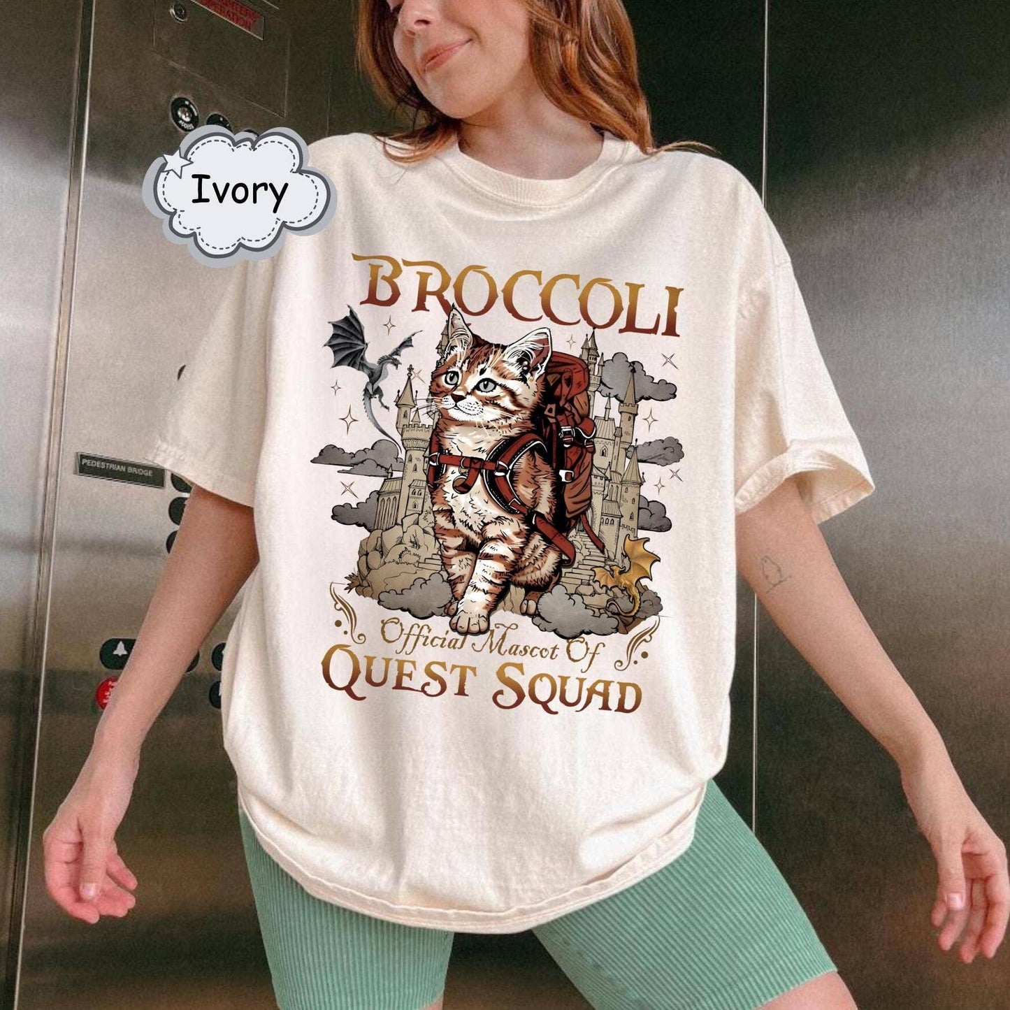 Fantasy Quest Adventure Tee For Book and Dragon Fans