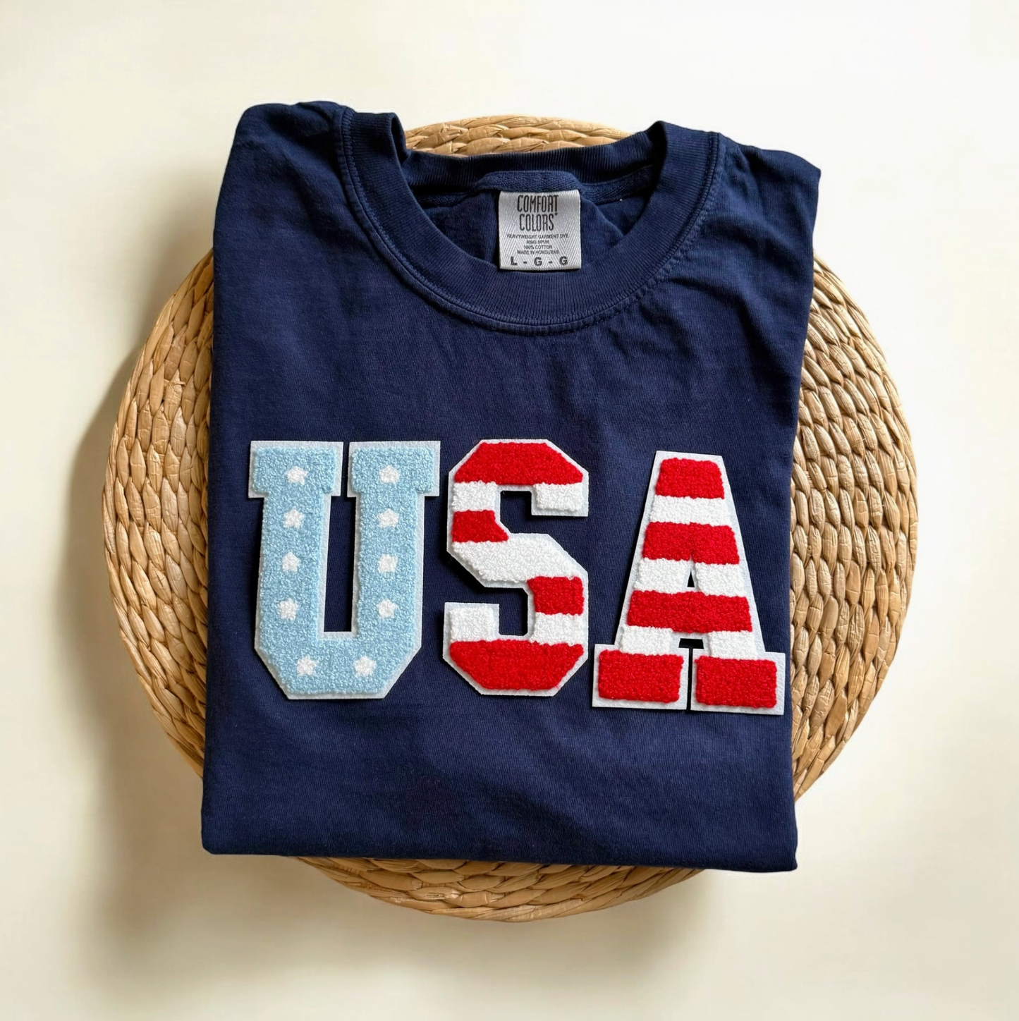 Comfort Colors Youth 4th of July Tees, Kids USA Shirt