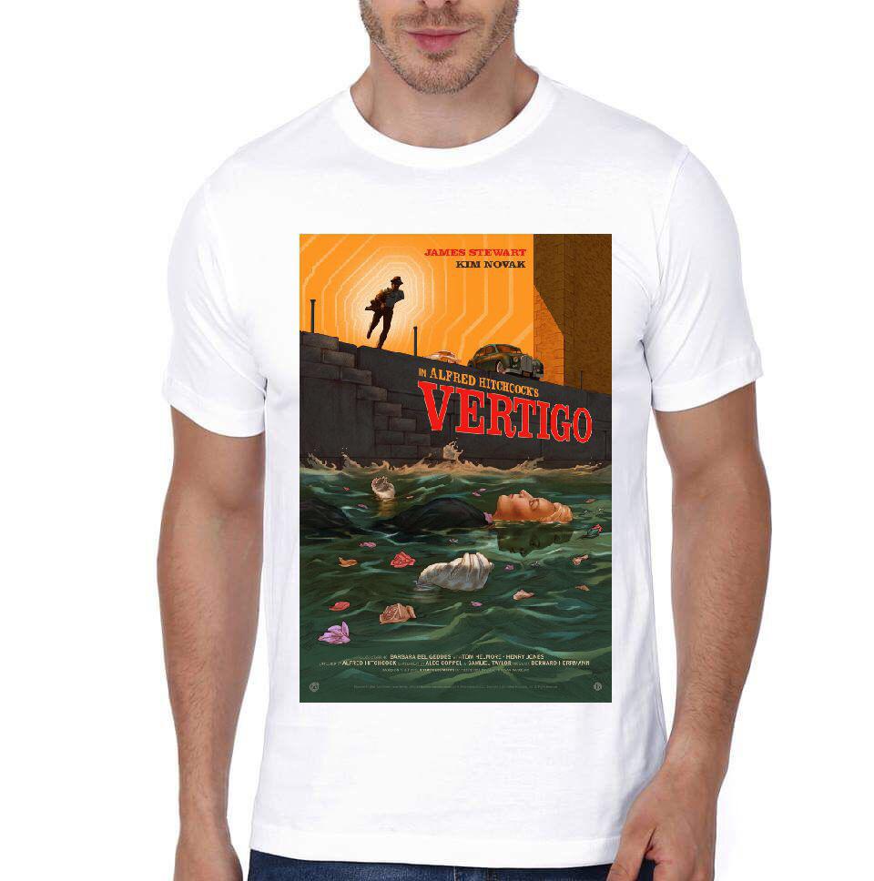 Vertigo Grey Melange Half Sleeve T-Shirt