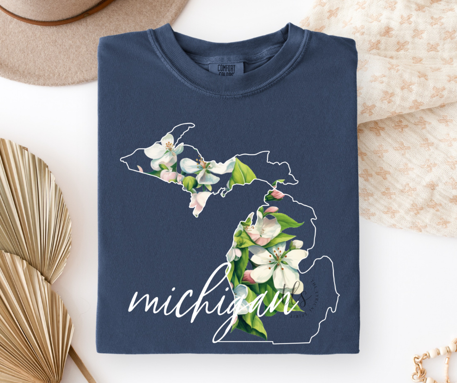 Exclusive Michigan State Flower T-Shirt