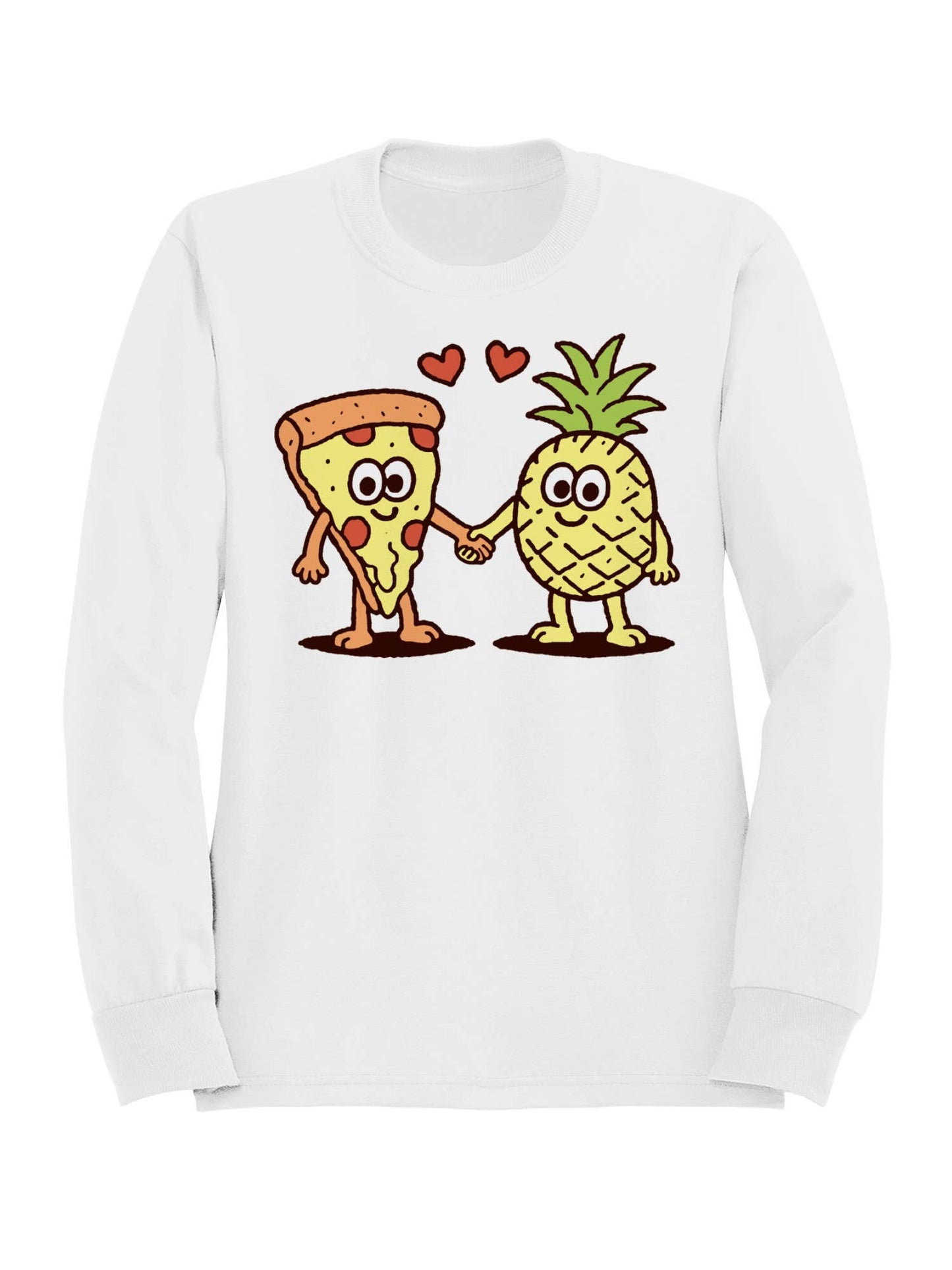 Pizza Meets Pineapple: Forever Friends Women's Sweatshirt