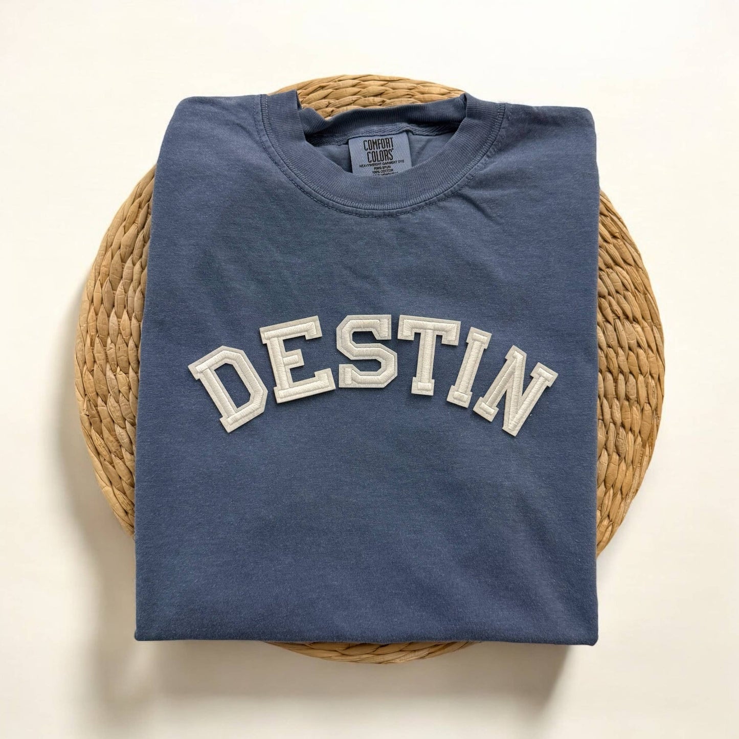Comfort Colors Destin Florida Short Sleeve Shirt, Beach Shir