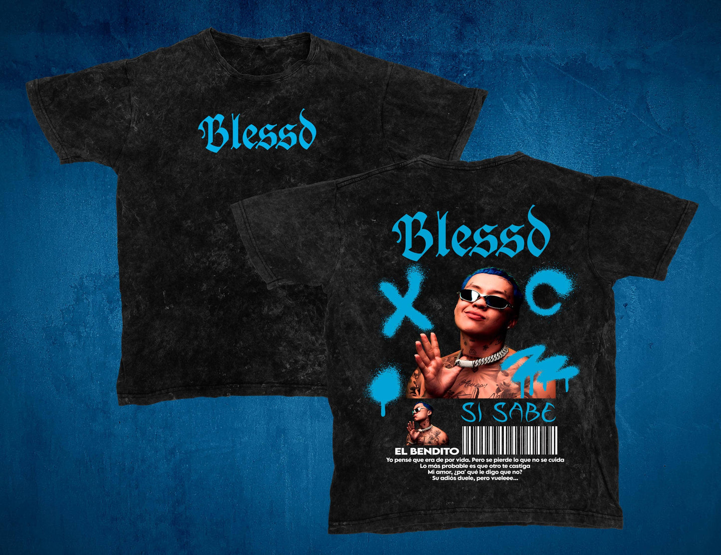 Blessd Urban Style T-Shirt 100% Cotton Super Soft