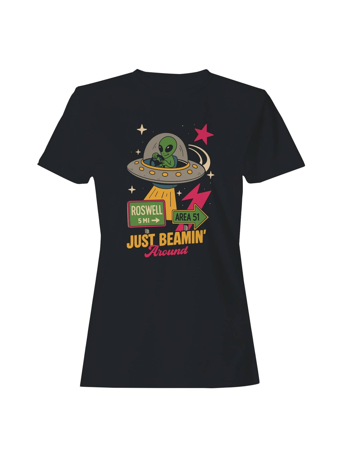 Alien Adventure: Just Beamin' Around Women's T-Shirt