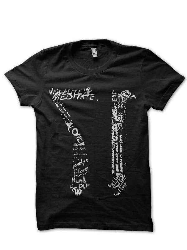 71 Black Half Sleeve T-Shirt