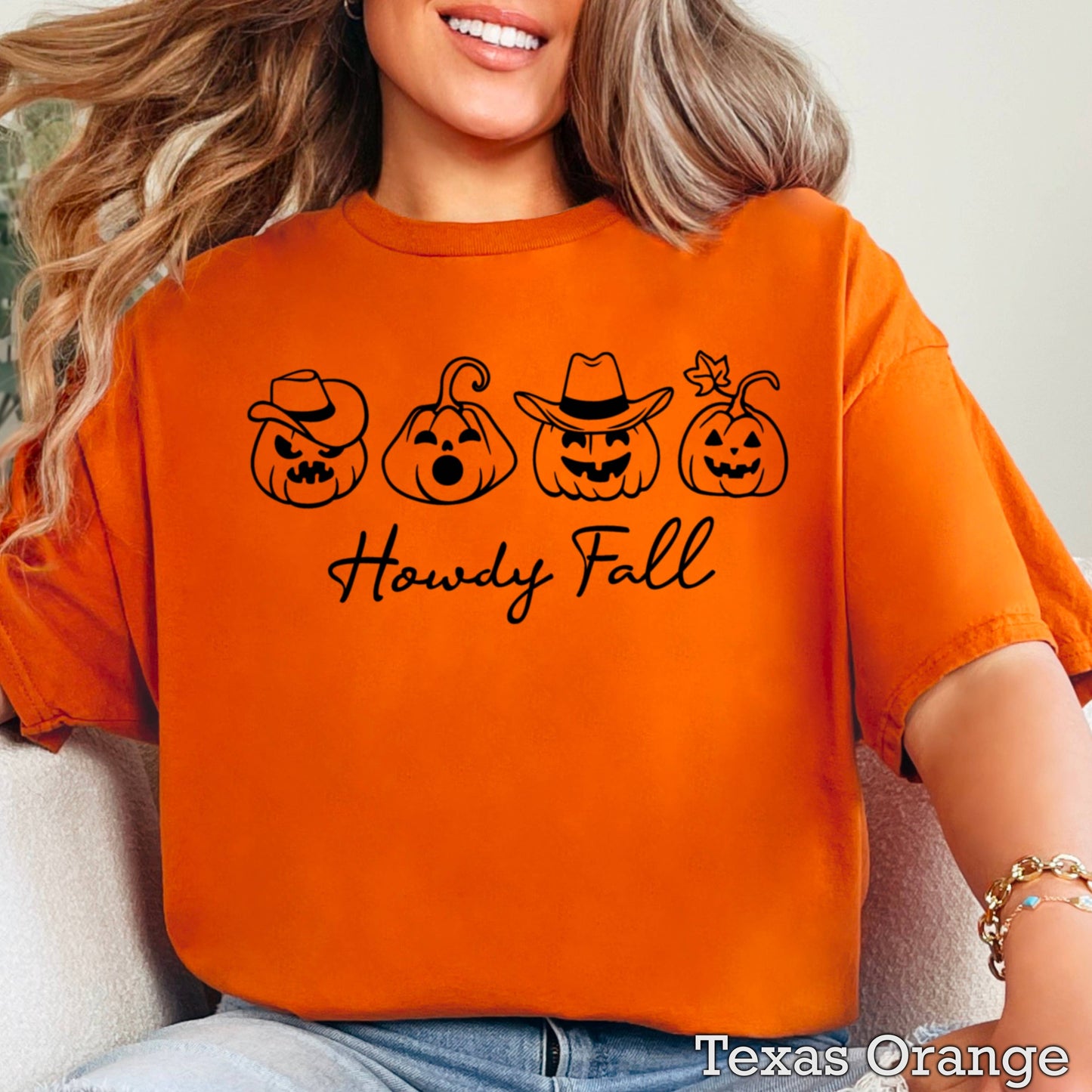 Howdy Fall Western Fall Women’S Graphic Tee | Gildan