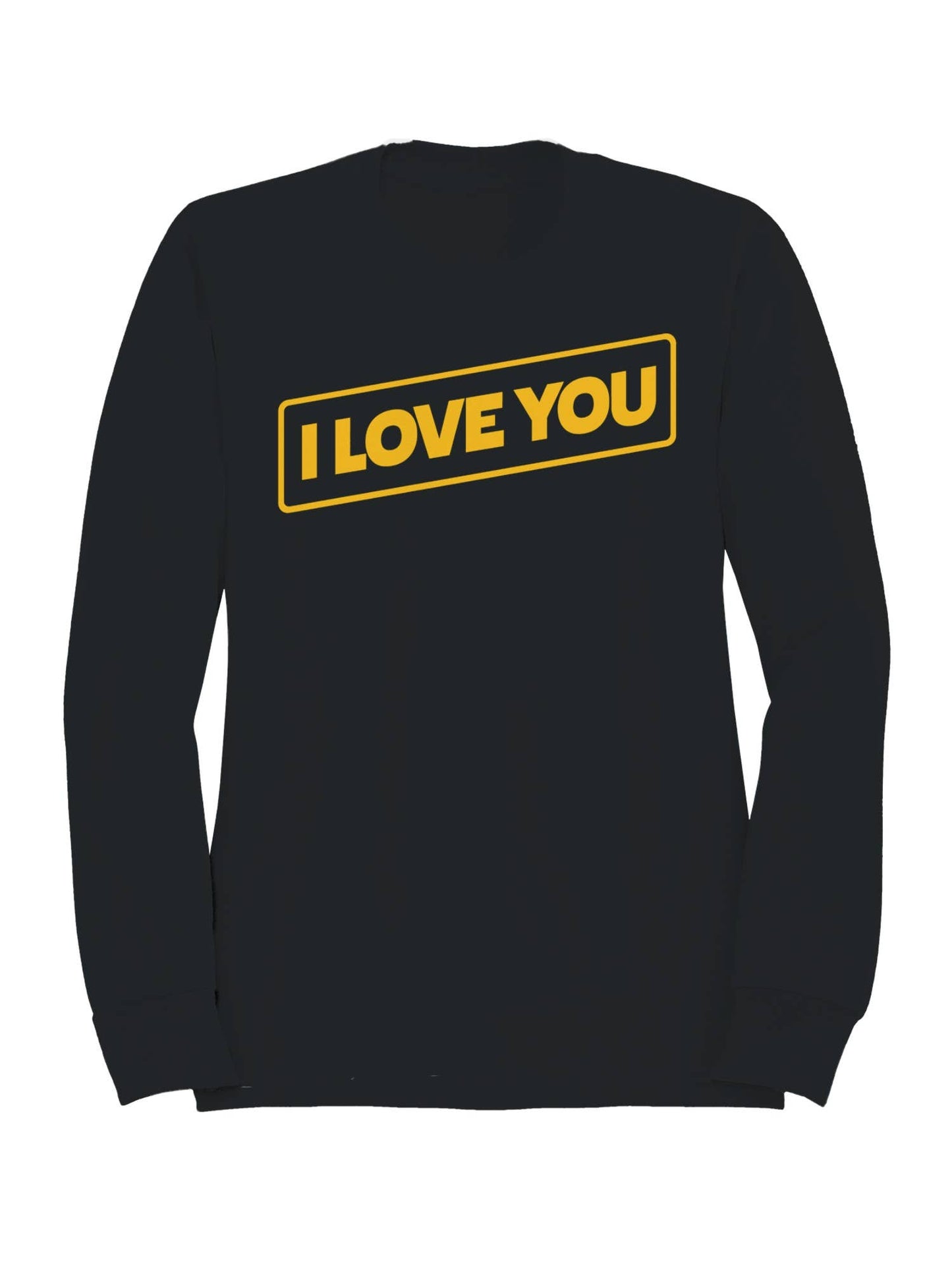 Retro Tape "I Love You" Design Men's Sweatshirt