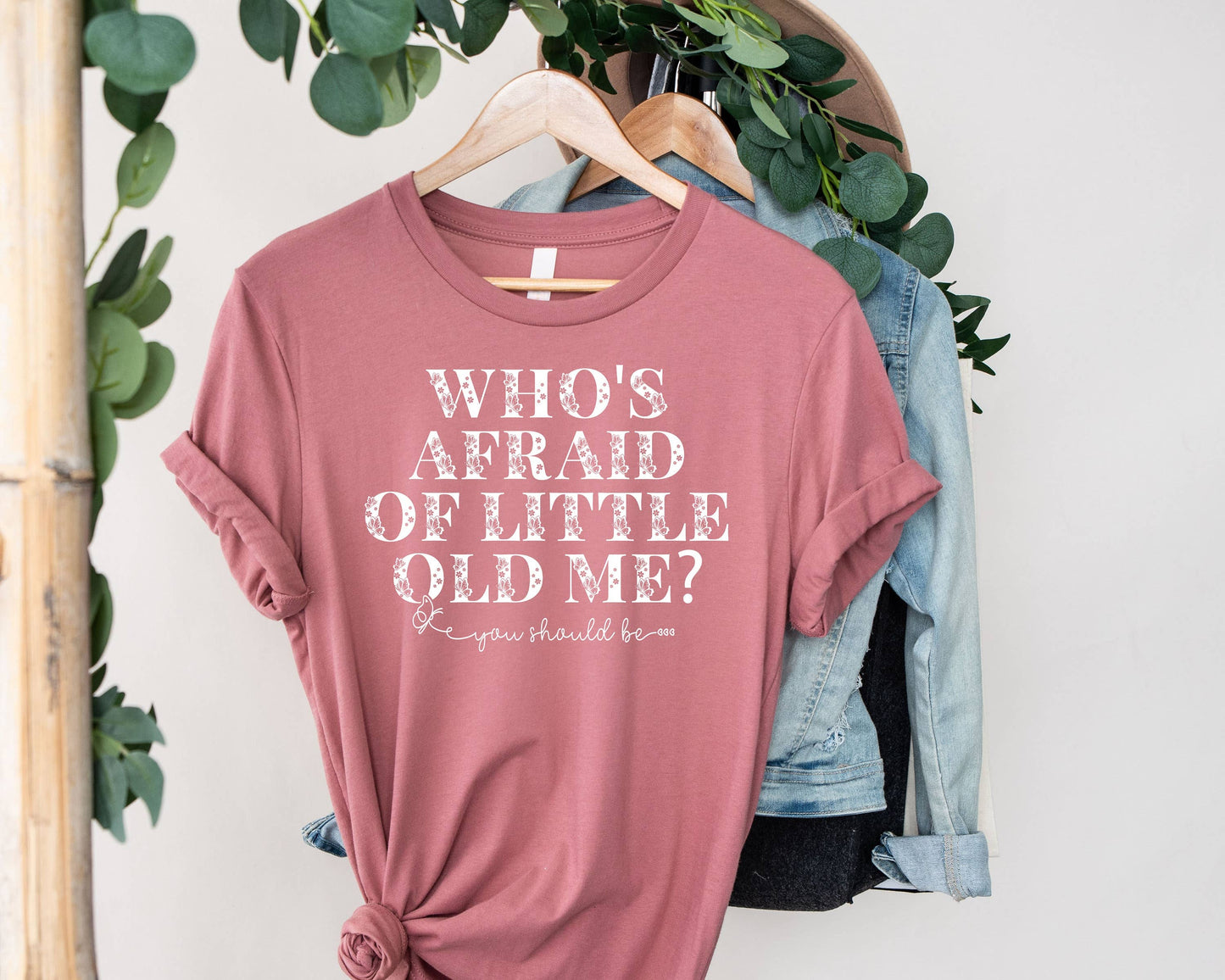 Who's Afraid of Little Old Me T-Shirt - Swiftie Tortured Poe