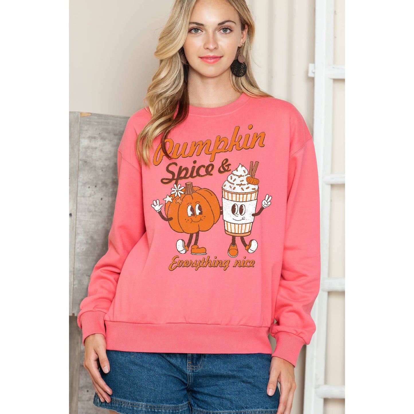 Pumpkin Sprice and Everything Nice - Crewneck Sweatshirt