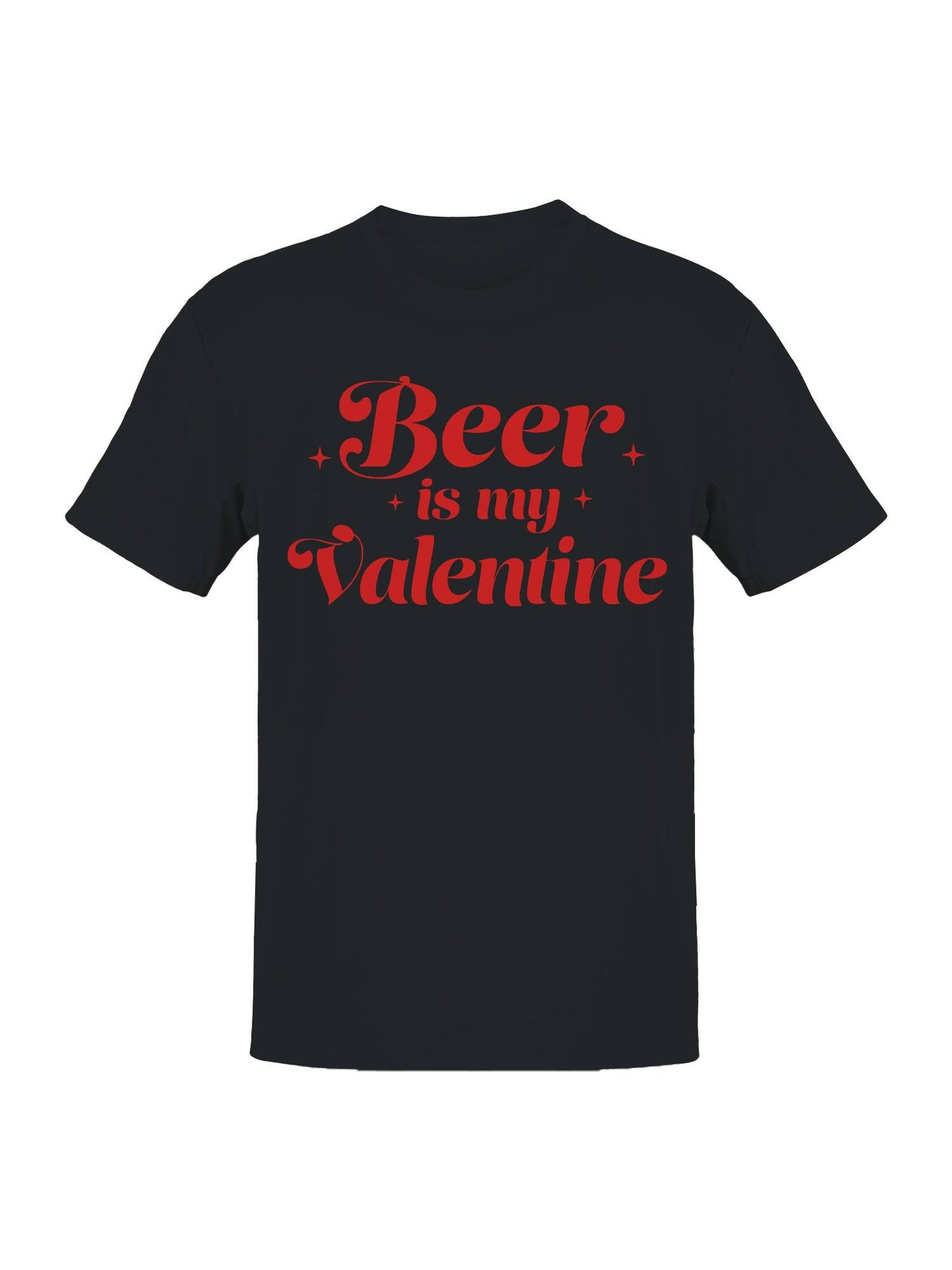 Beer Is My Valentine Design Men's T-Shirt