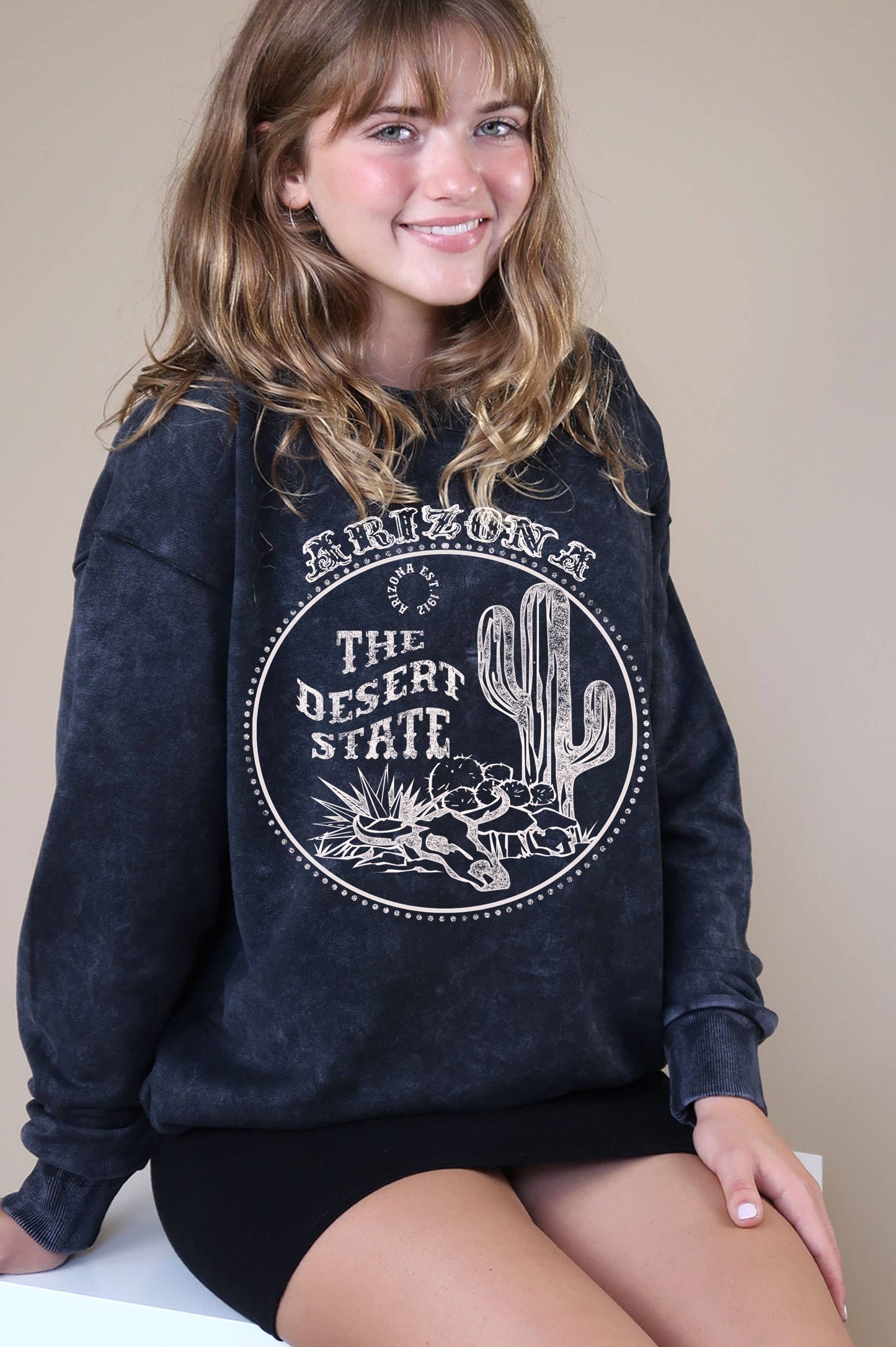 Arizona Mineral Graphic Brushed Sweatshirt
