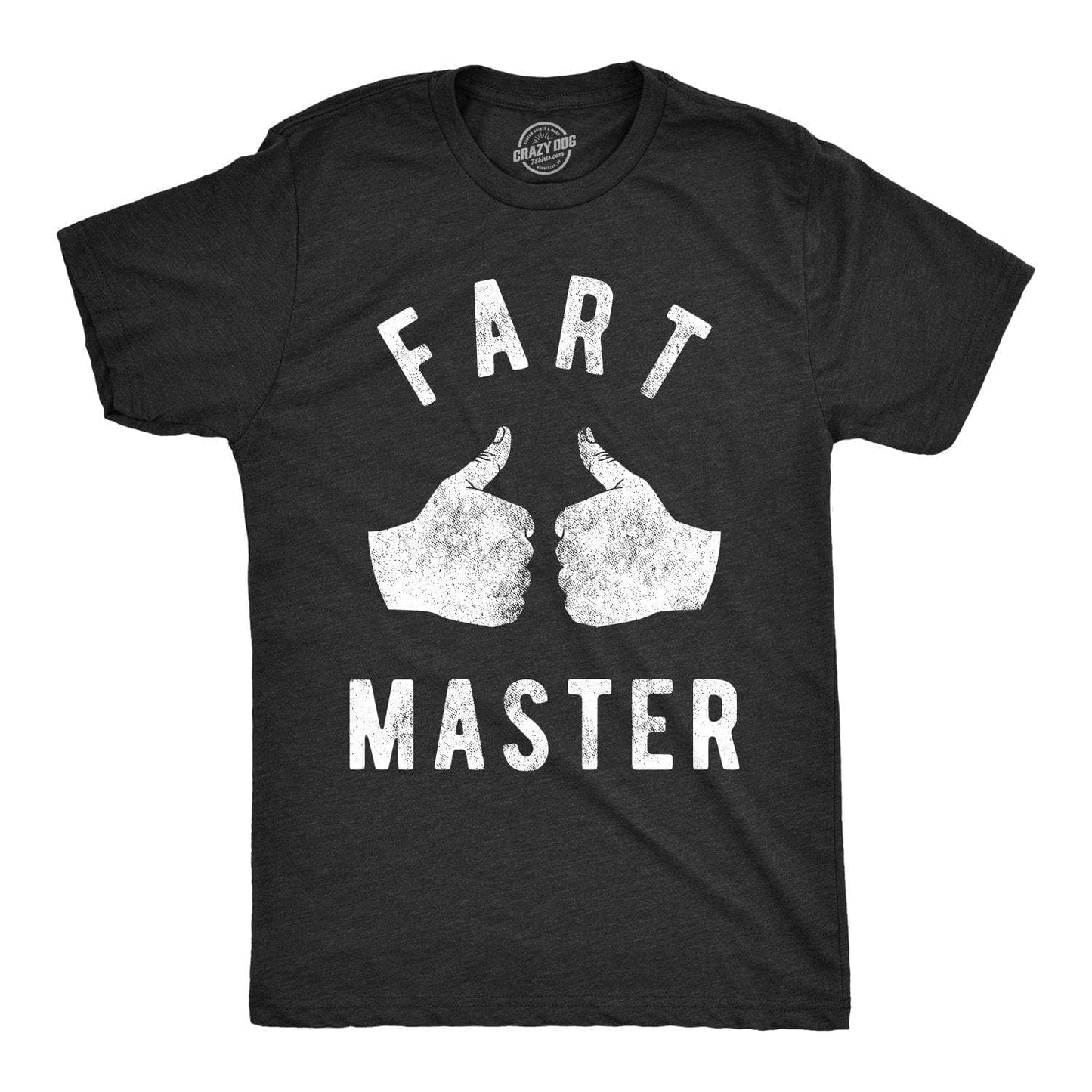 Fart Master Men's Tshirt Toilet Graphic Tee Western T