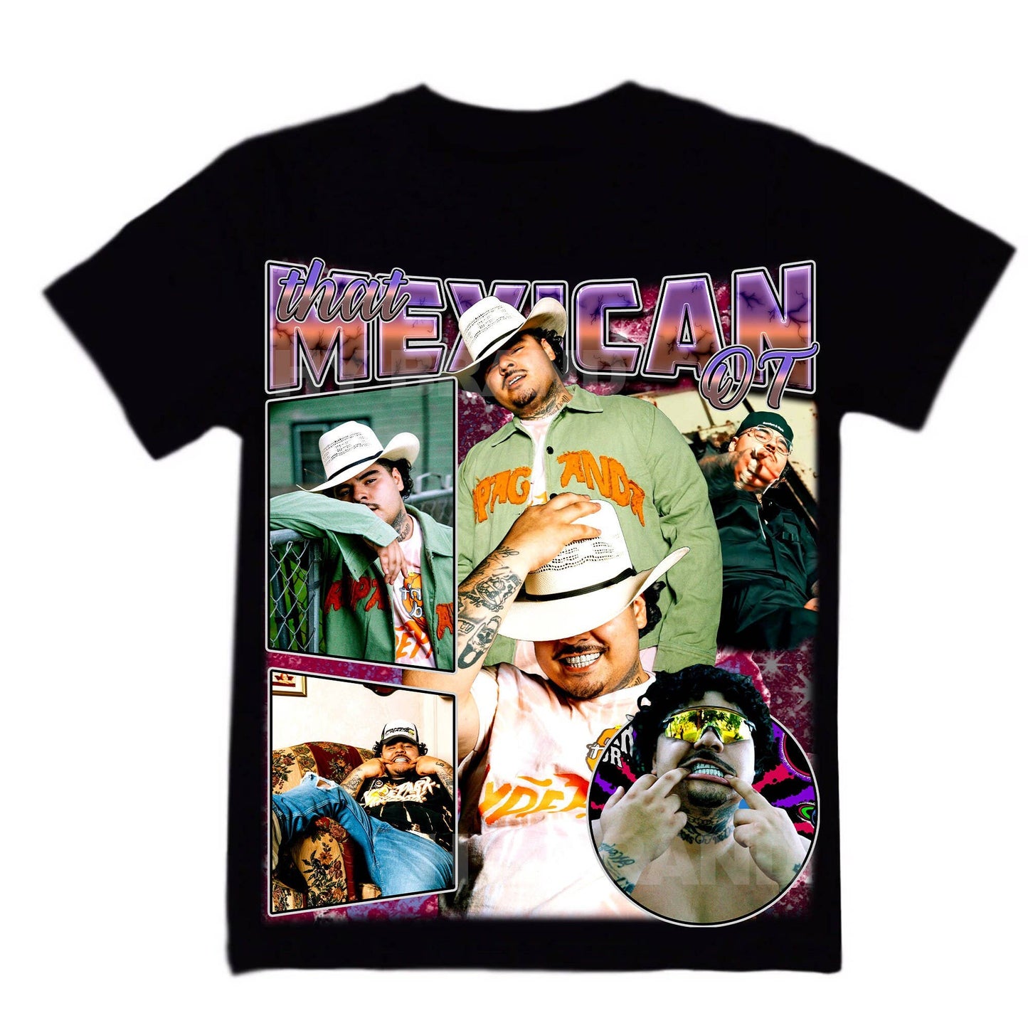 That Mexican Ot 90s Vintage Tee - Hip Hop Bootleg Print Read