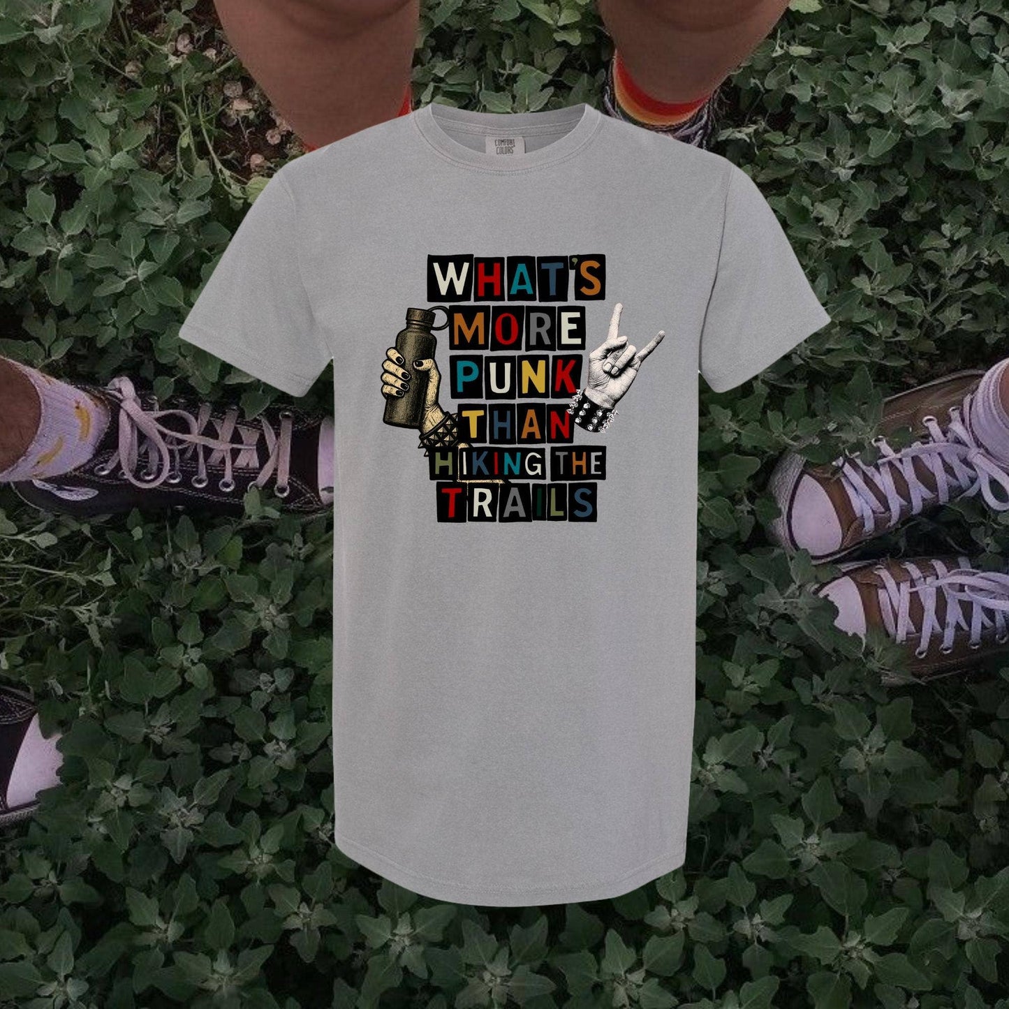 Punk and Elder Emo Alternative Hiking T-Shirt