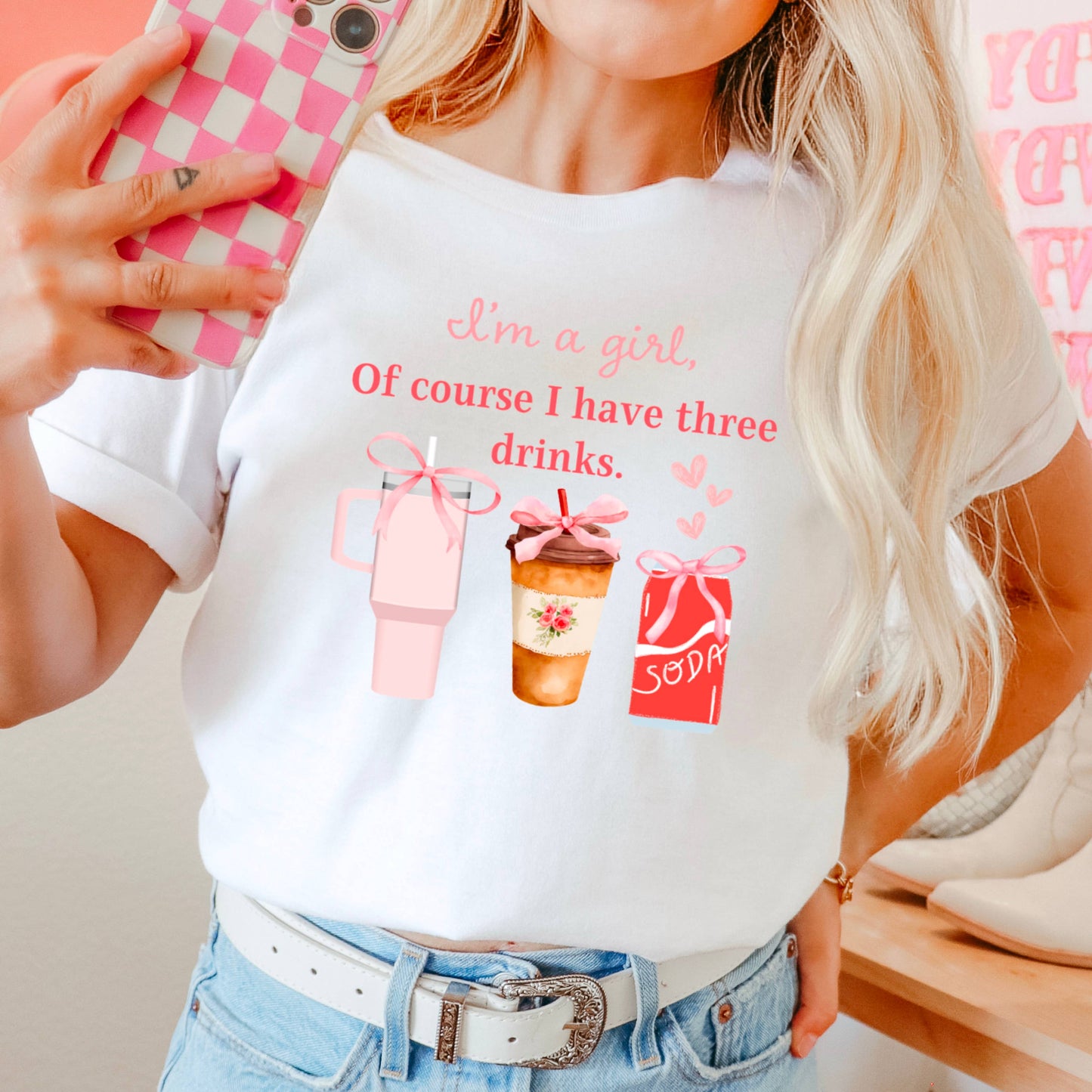 I’M Just A Girl | Preppy Graphic Shirt | Comfort Colors