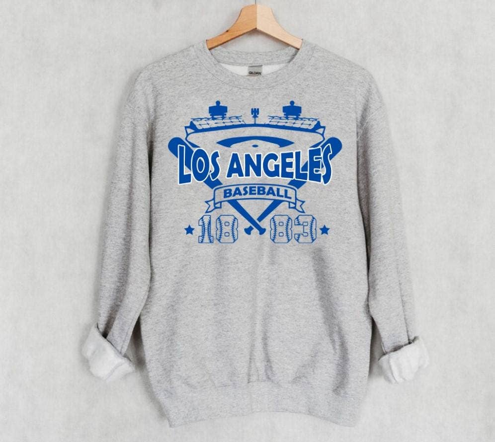 Los Angeles Baseball Vintage Stadium Sweatshirt Gameday
