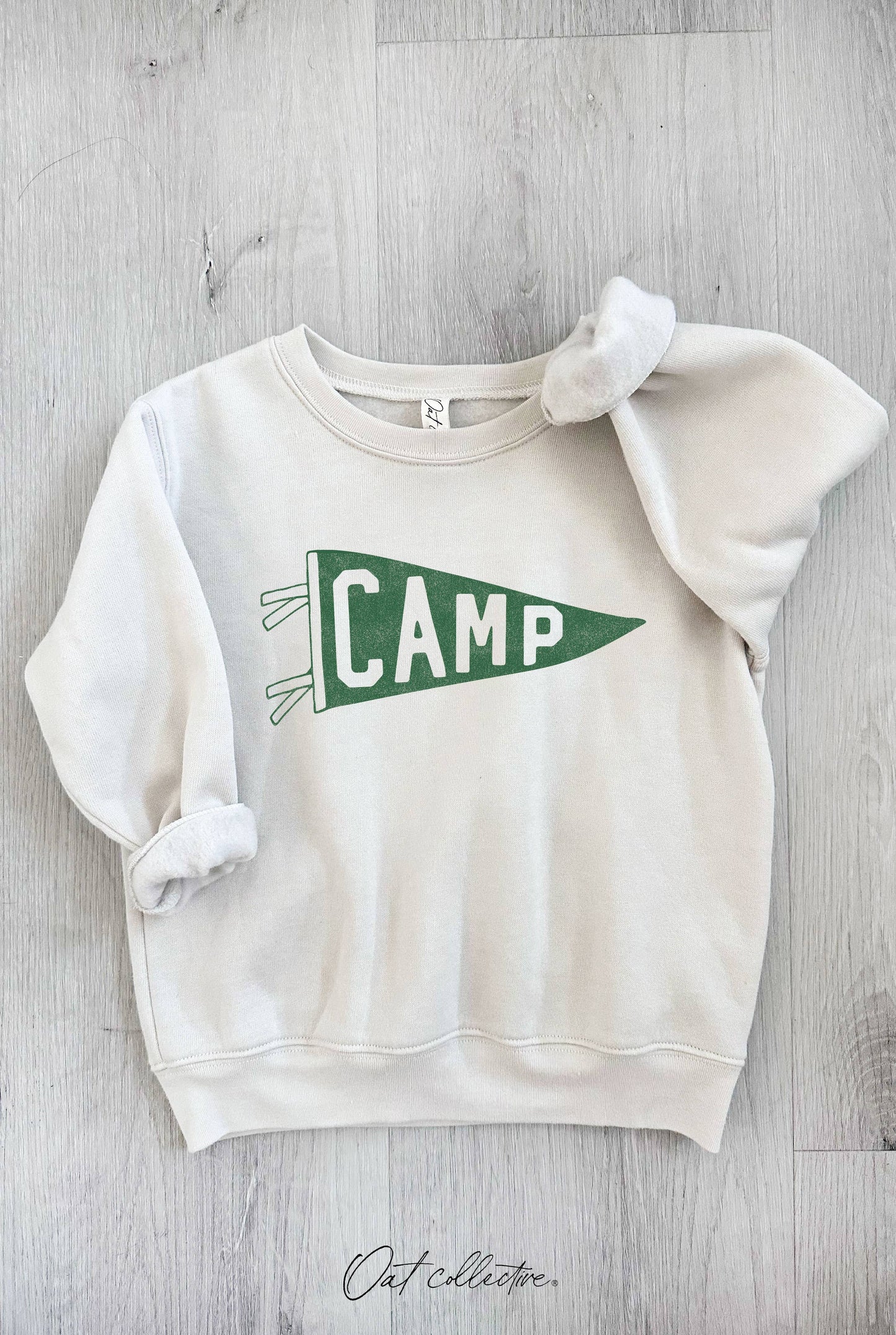Camp Pennant Toddler Graphic Sweatshirt