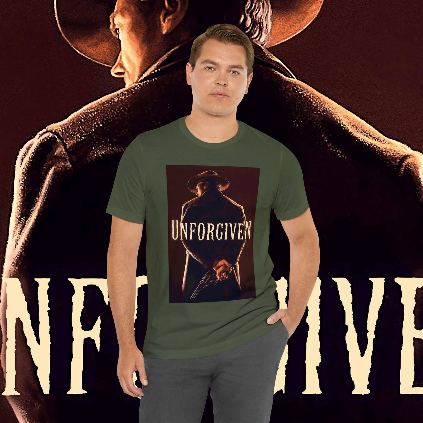 Unforgiven 1992 Clint Eastwood Classic Western Movie Tee