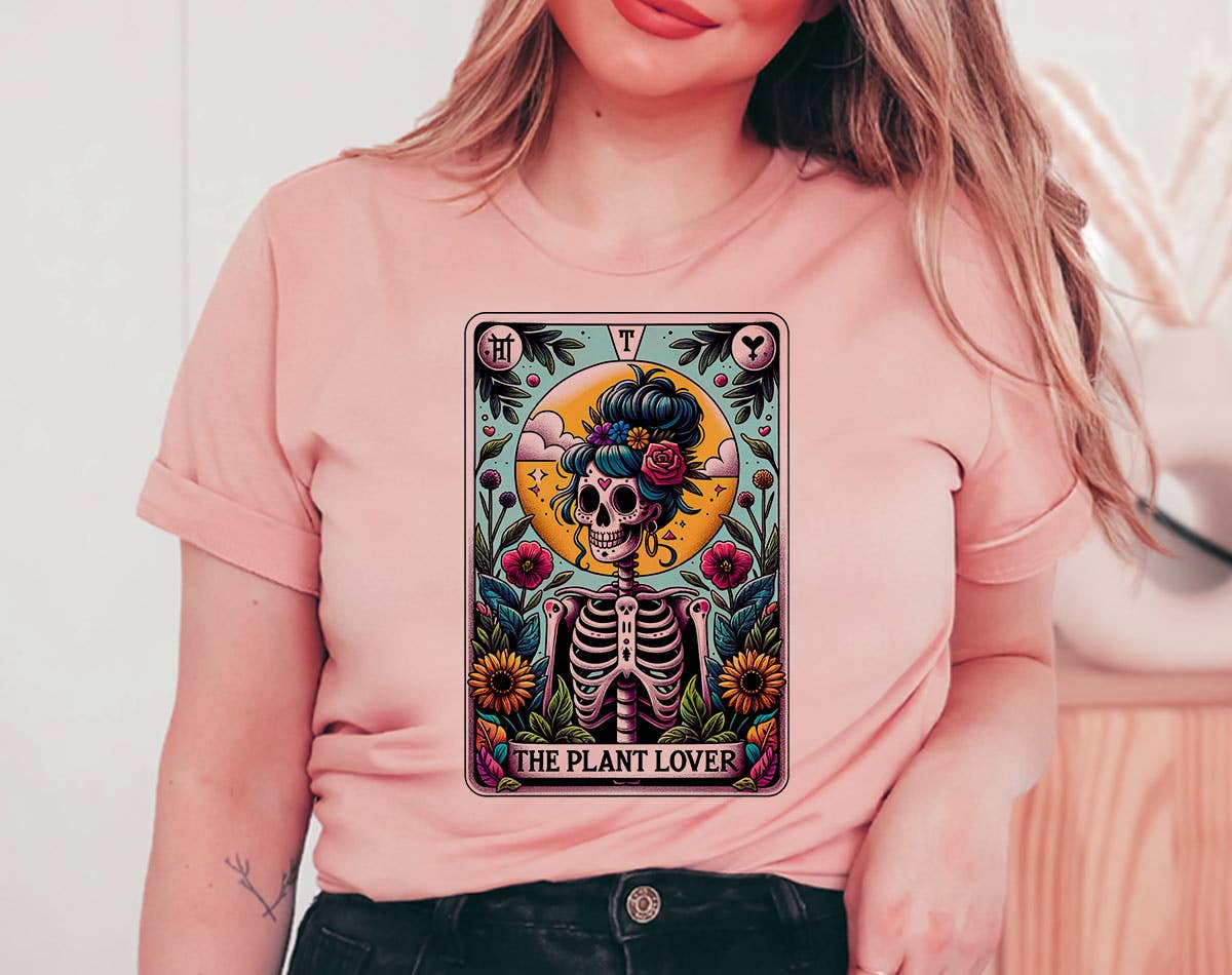 The Plant Lover Tarot Full Color - Plant Lover T-Shirt
