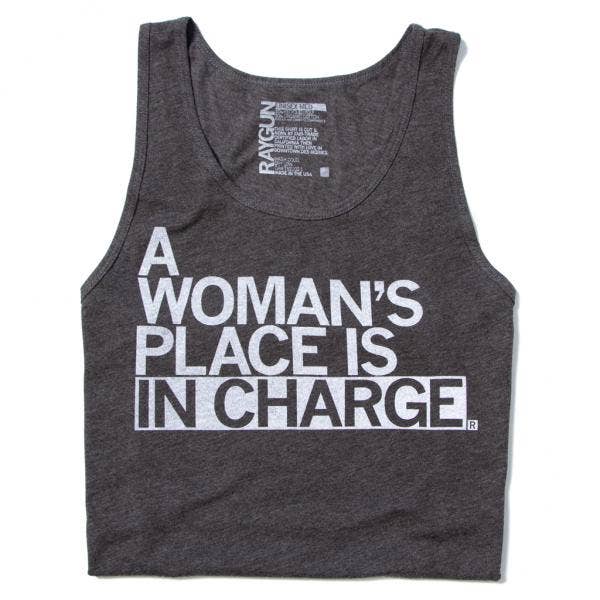 Woman's Place in Charge Tank Top