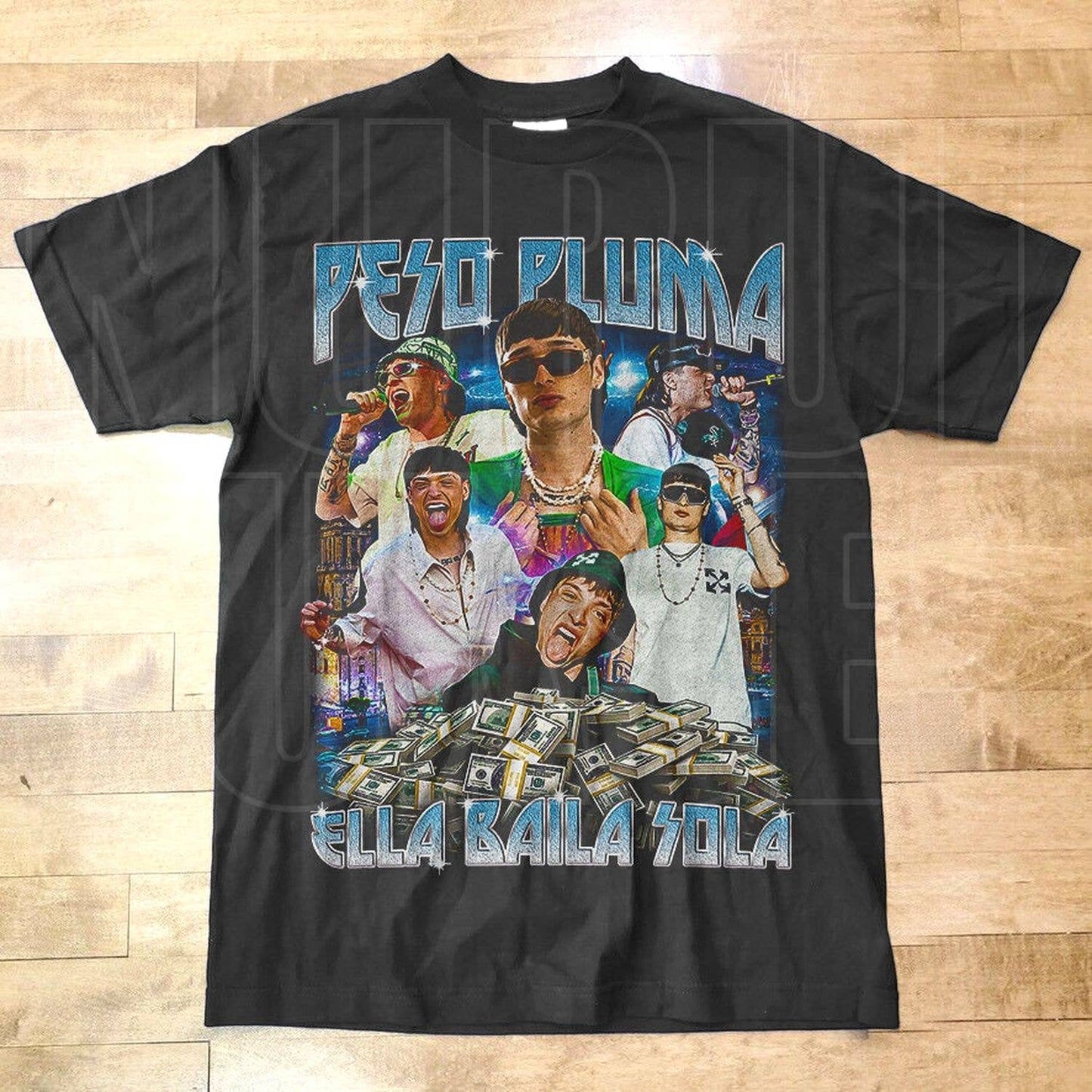 Vintage Peso Pluma Graphic Tee - Retro 90S World Tour Shirt