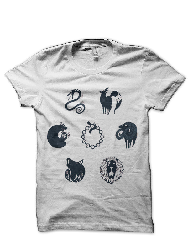 7 deadly Sins Logo Half Sleeve T-Shirt