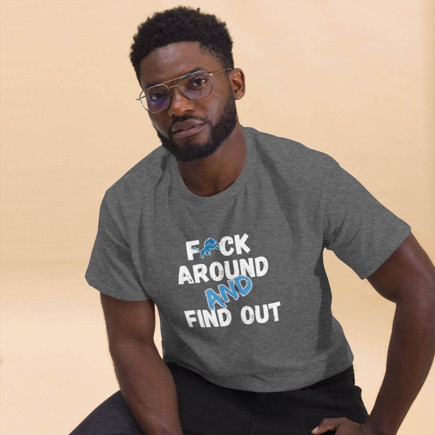 Detroit Lions Football - Fuck Around and Find Out Tee