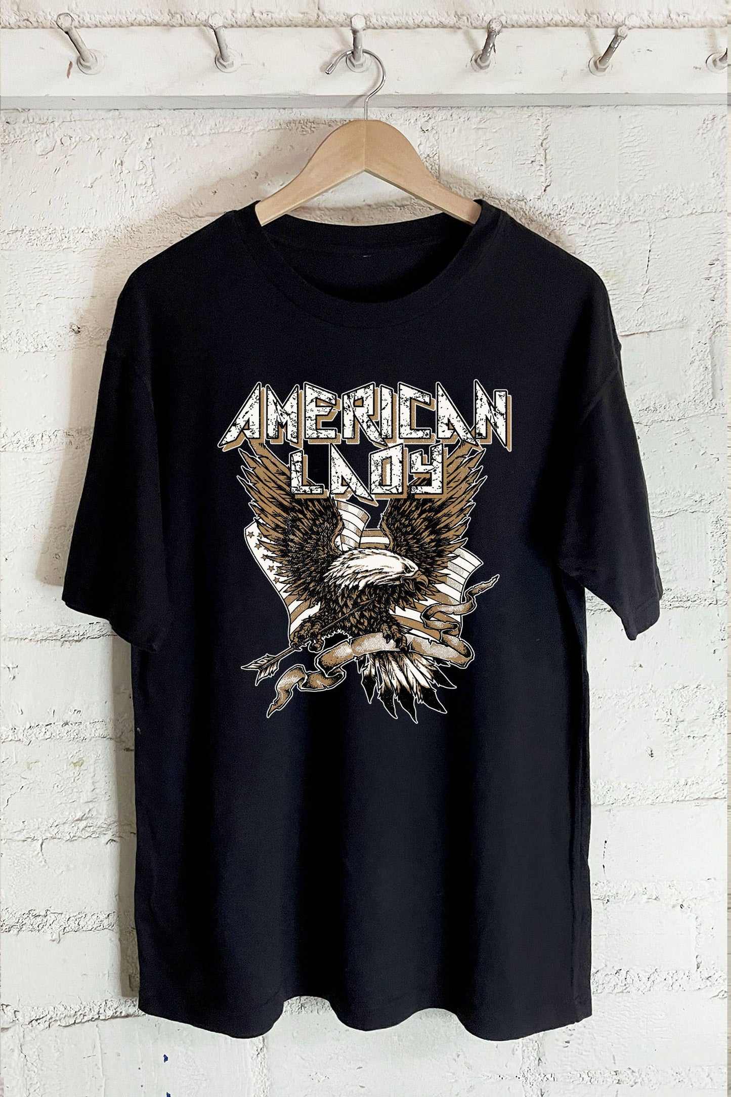 American Lady-Oversized Tee