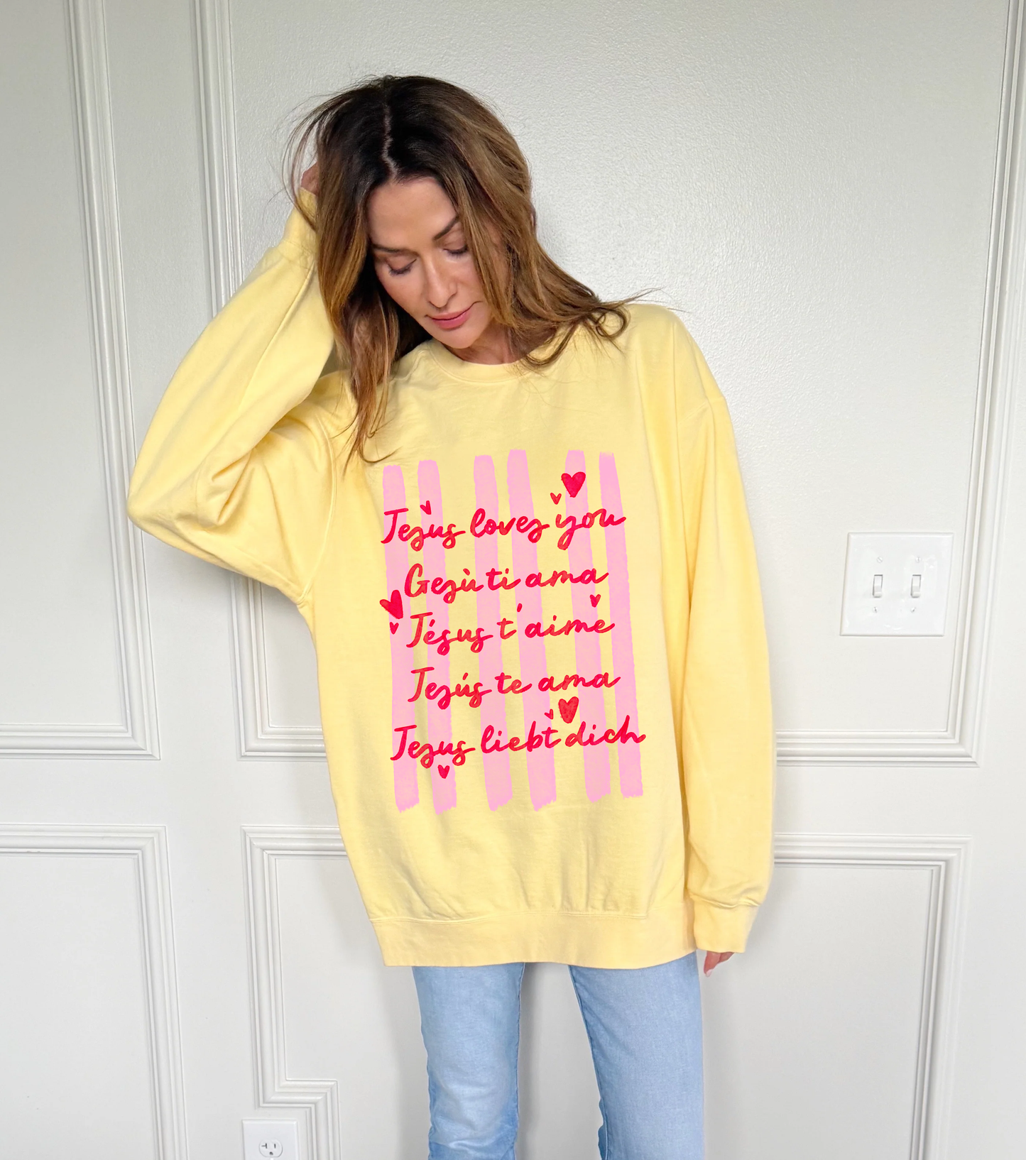 Jesus Loves You Worldwide Sweatshirt