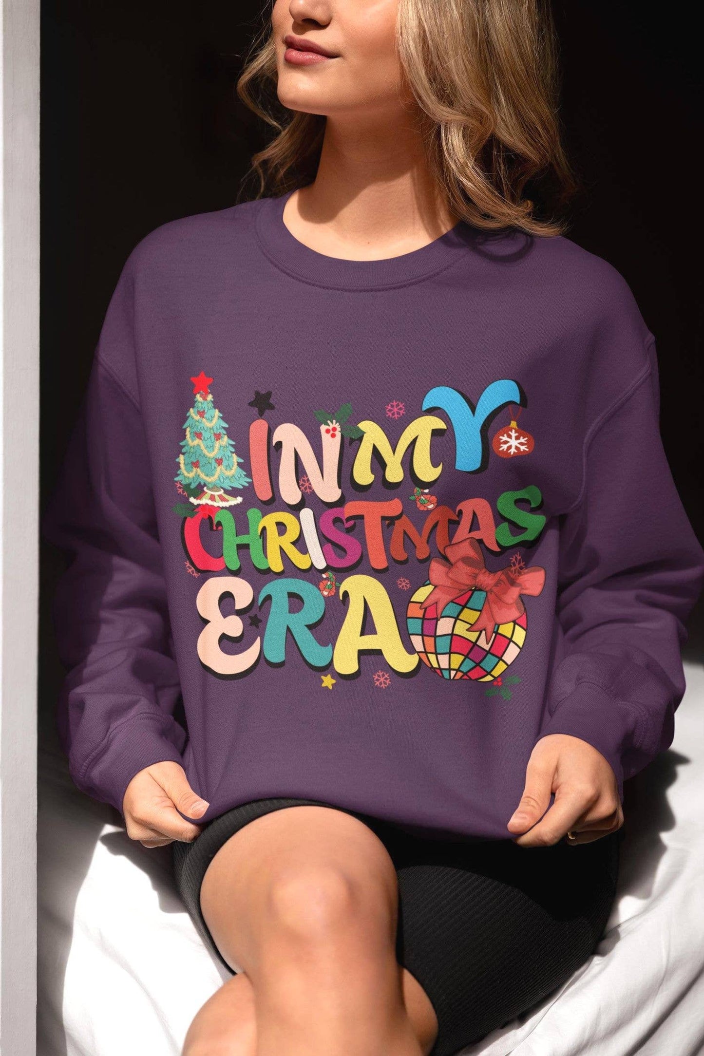 In My Christmas Era Sweatshirt - Funny Retro Xmas Jumper