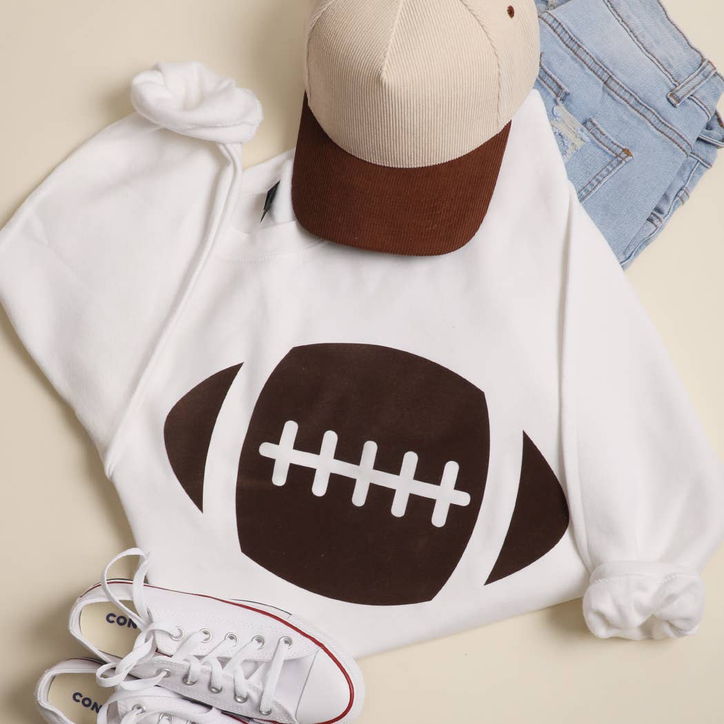 Game Day Football Crewneck Heavyweight Sweatshirt