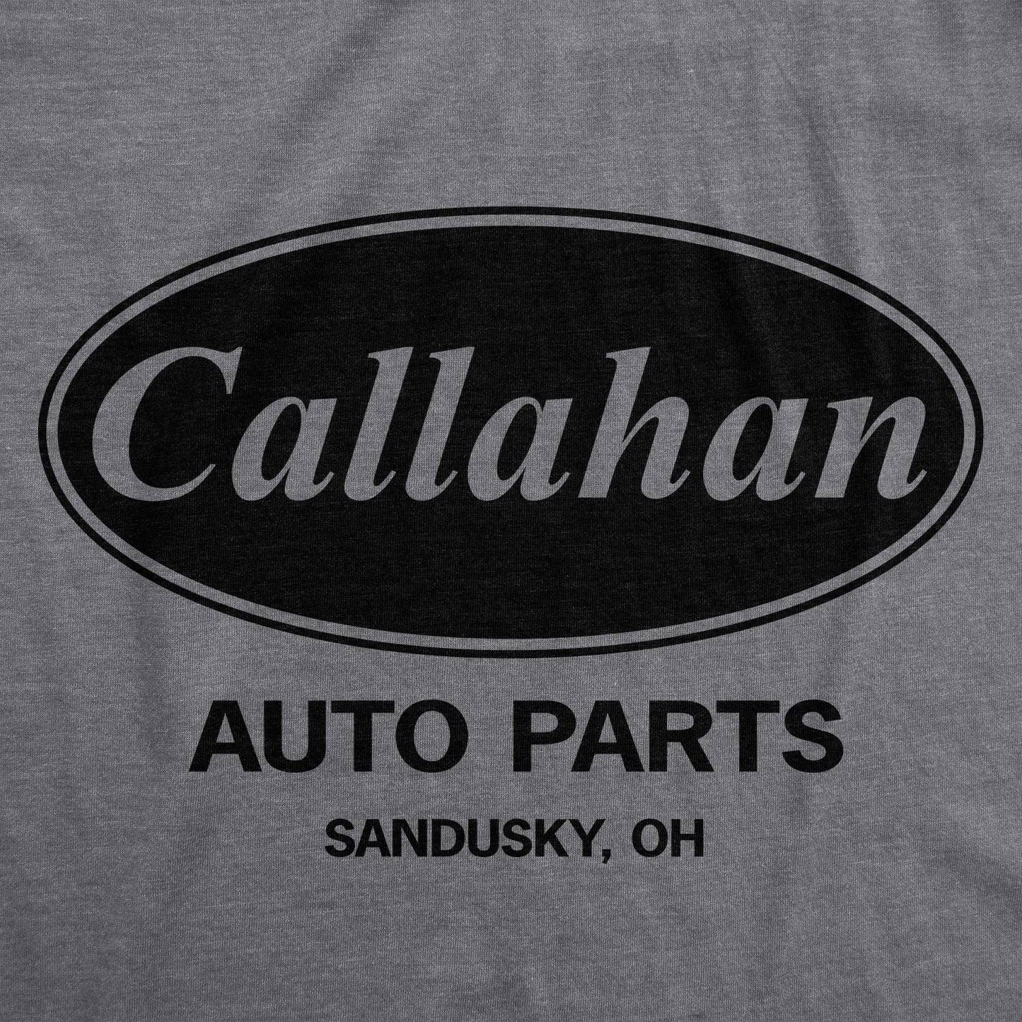 Callahan Auto Parts Men's Tshirt Tv & Movies Graphic Tee