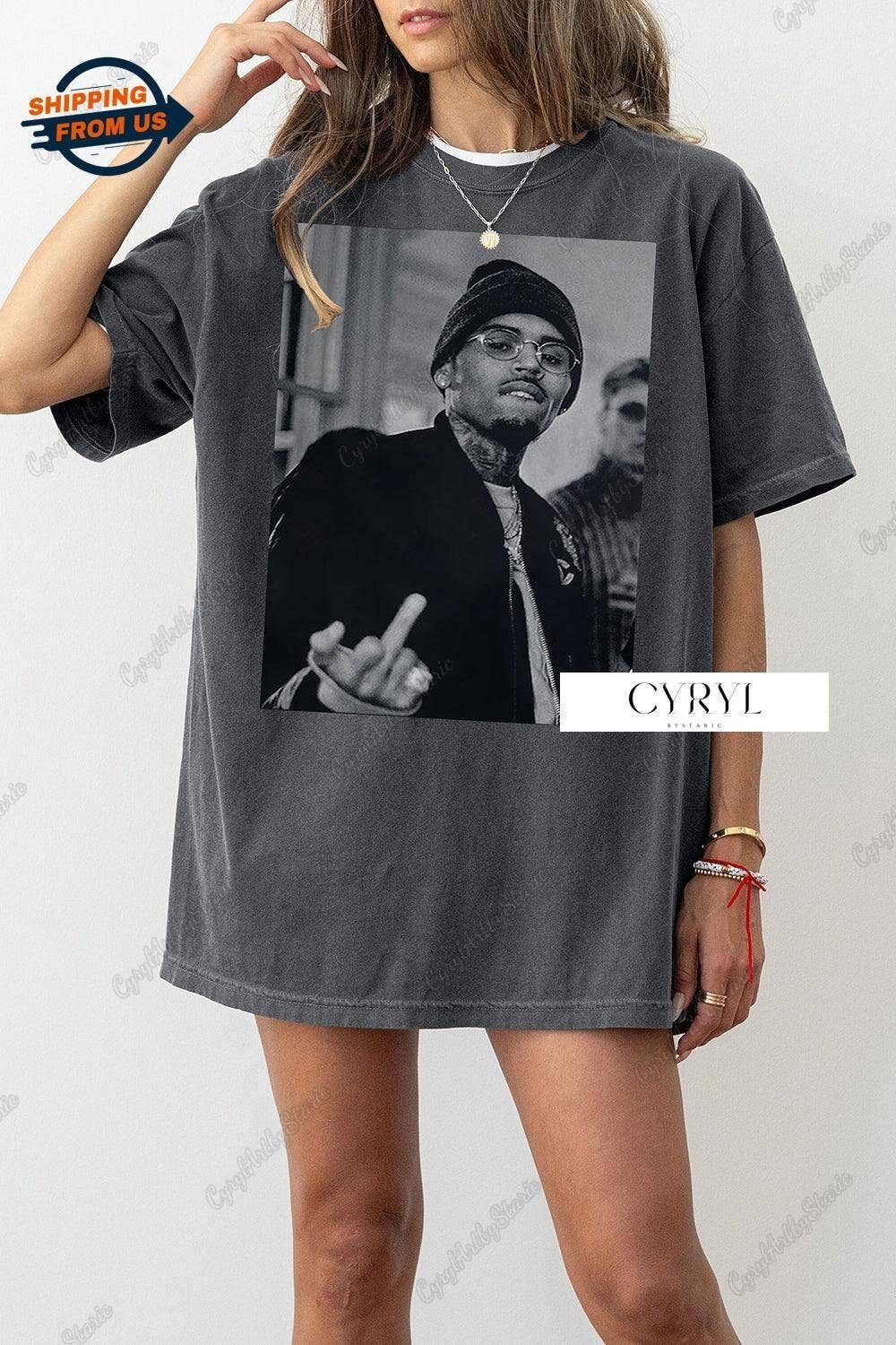 Chris Brown Vintage 11 11 Tour 2024 Graphic T-Shirt Tee