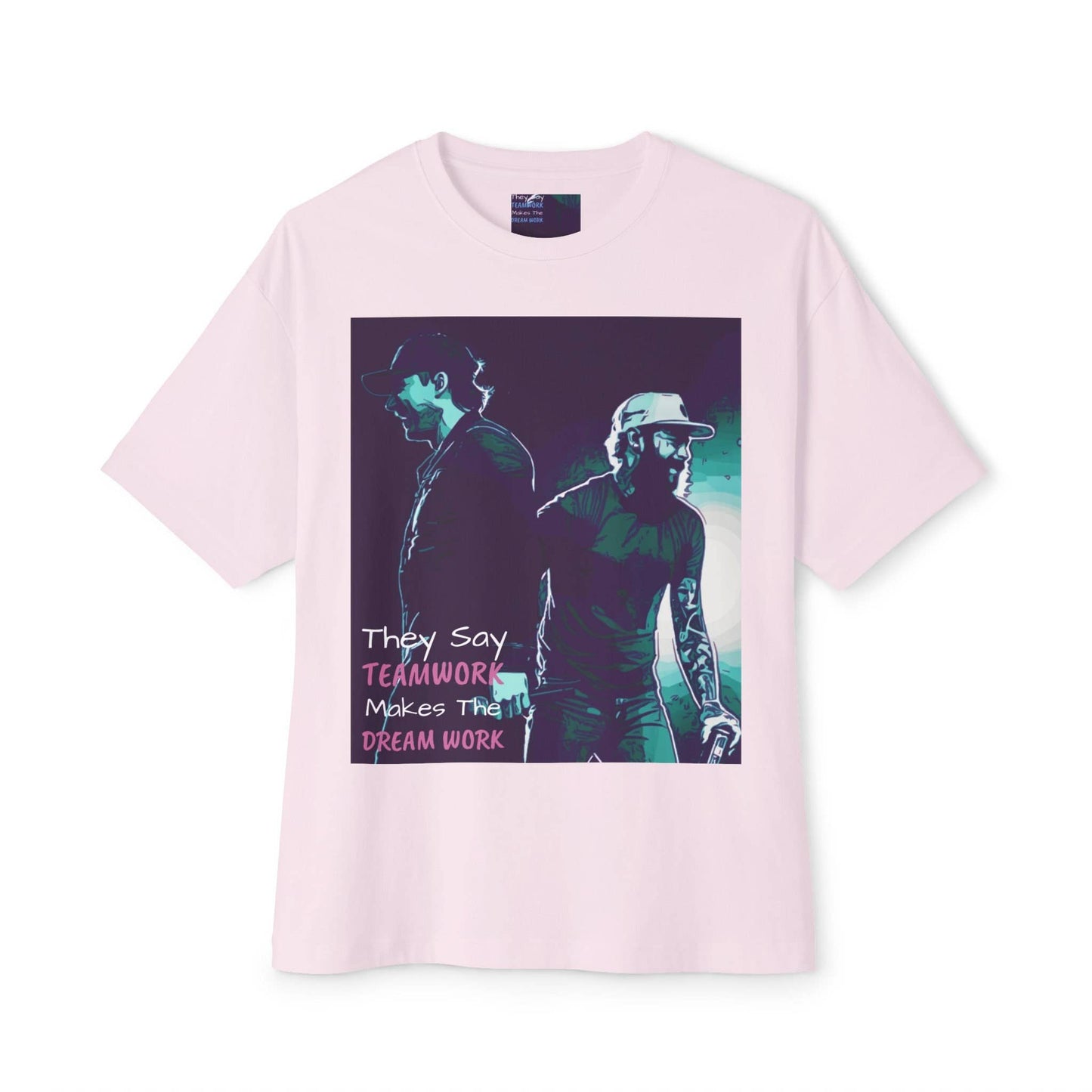 Post Malone Morgan Wallen Teamwork Makes the Dream Work Tee