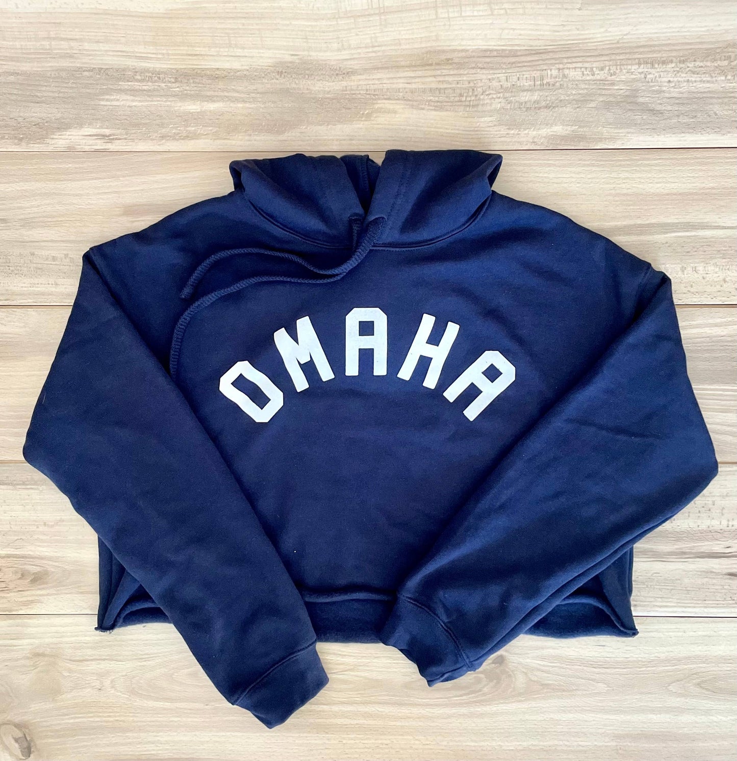 The Archway - Womens Crop Fleece Hoodie - Cutoff Sweatshirt