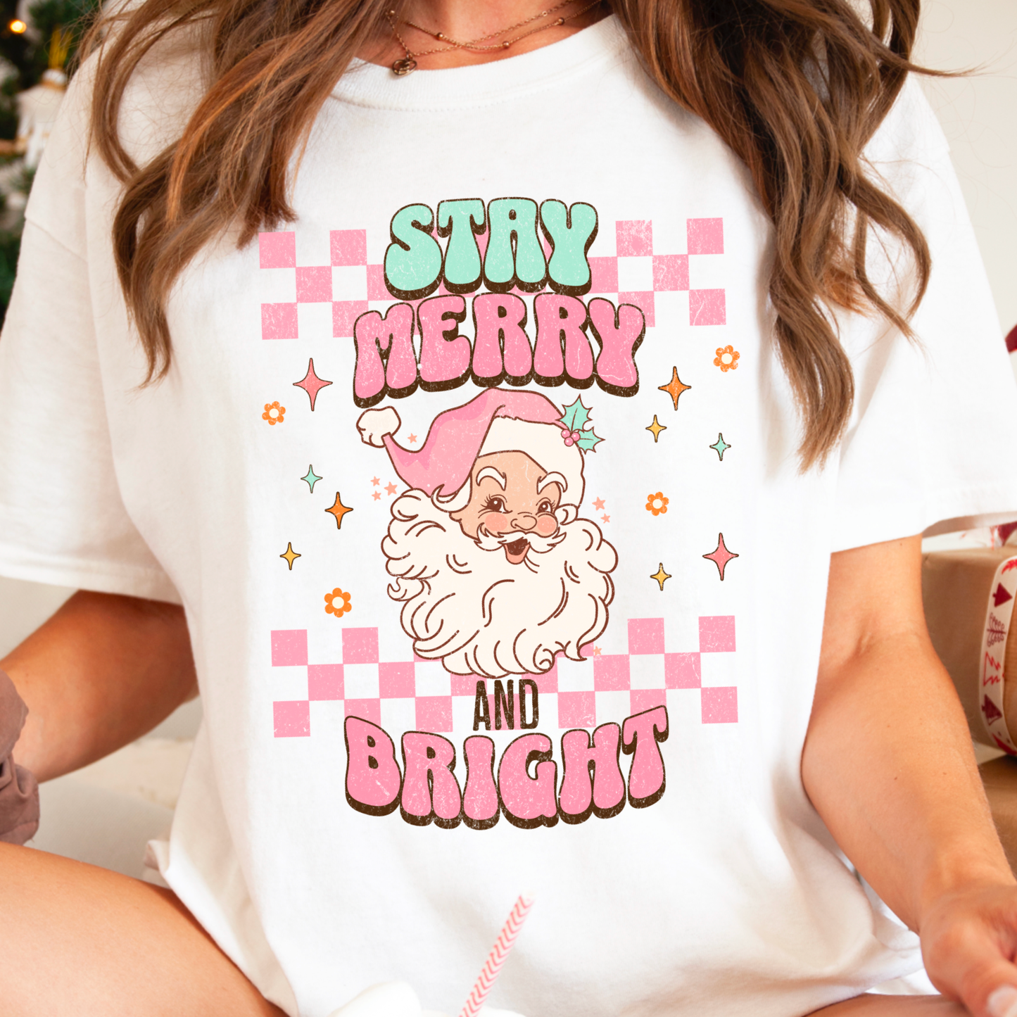Stay Merry Christmas Graphic Tee