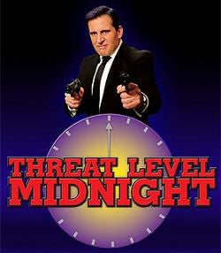 Threat Level Midnight Black T-Shirt