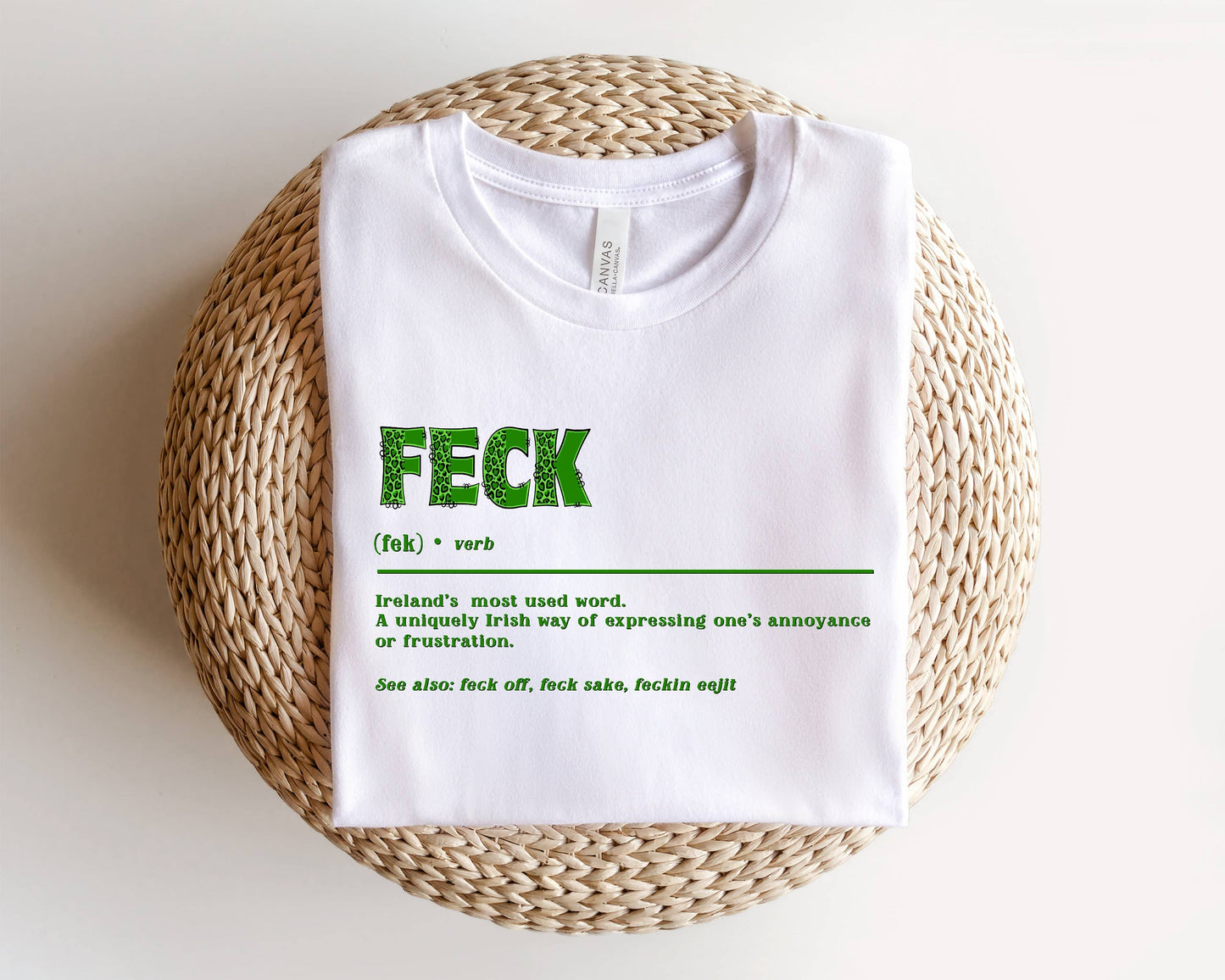 Feck Irish Sweater, St Patrick's Day Sweater