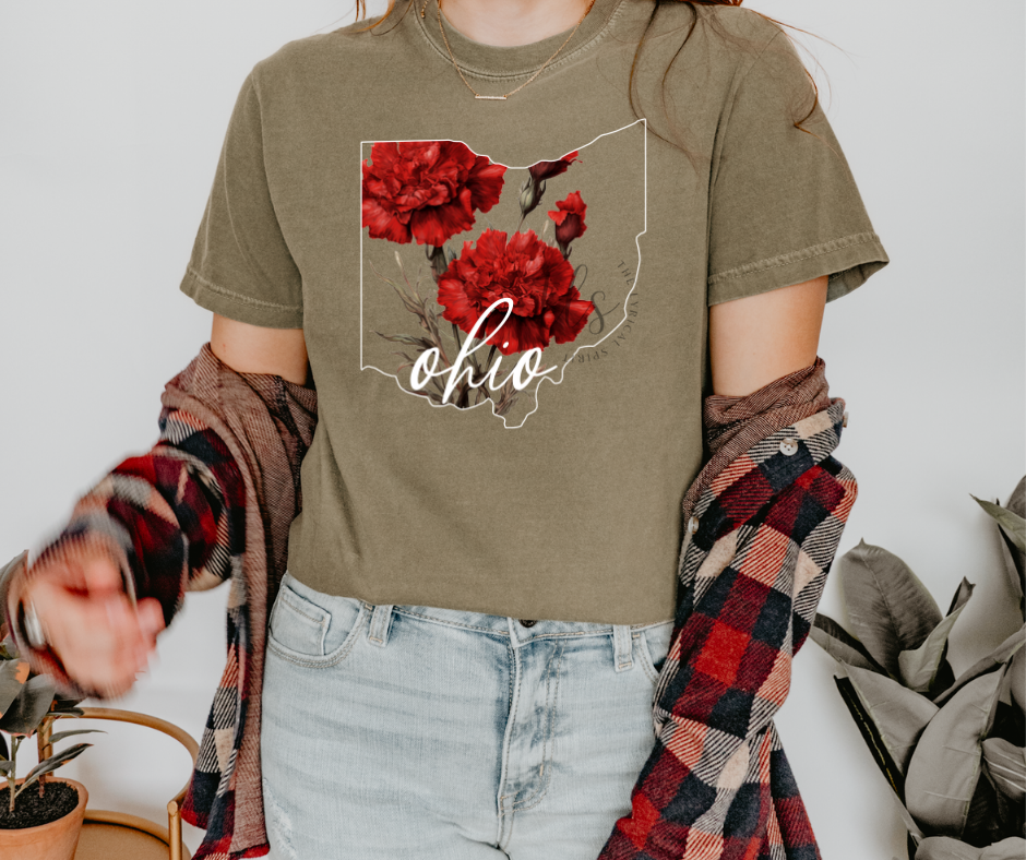Exclusive Ohio State Flower T-Shirt