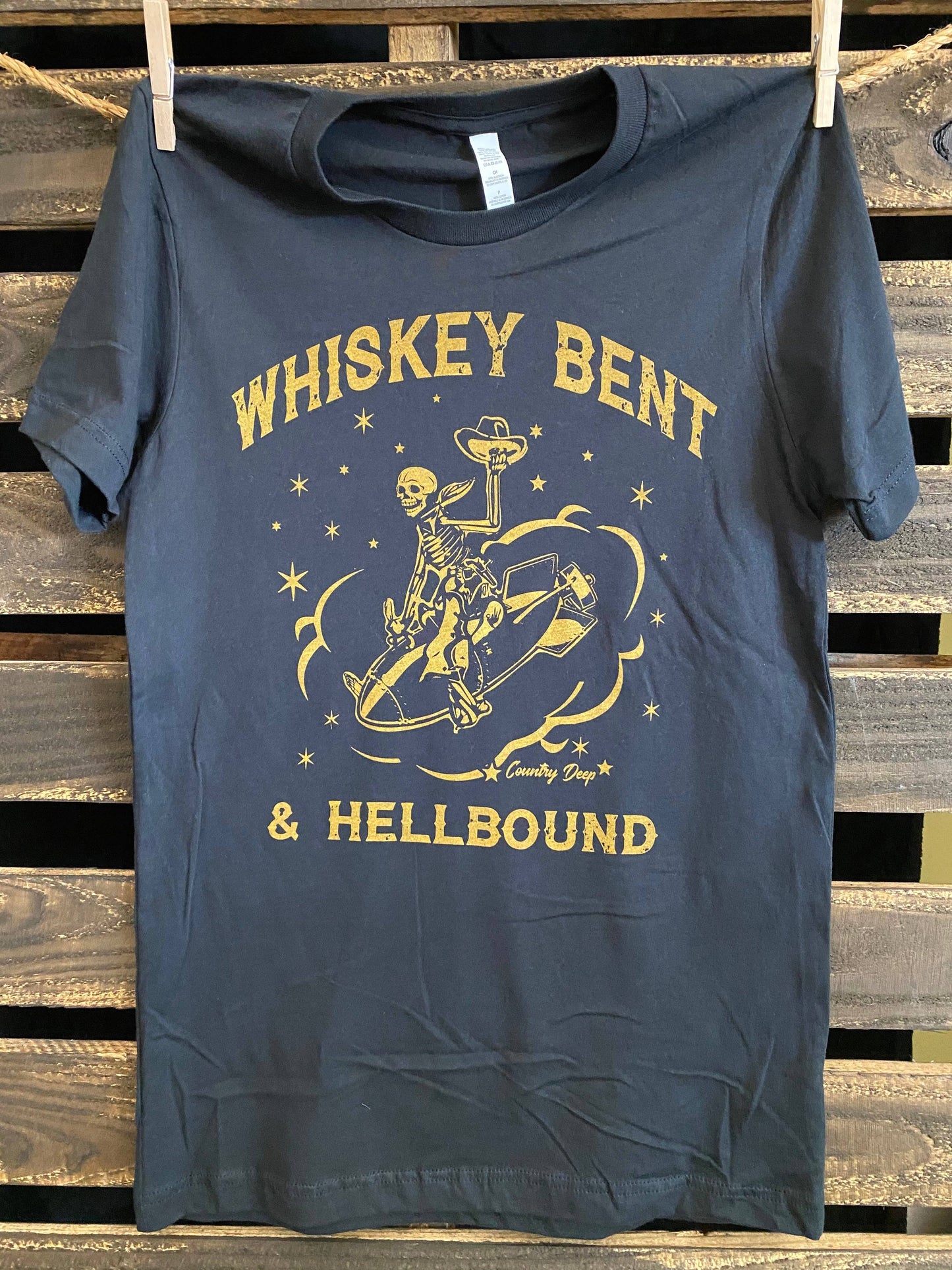 Whiskey Bent & Hellbound Unisex T-Shirt