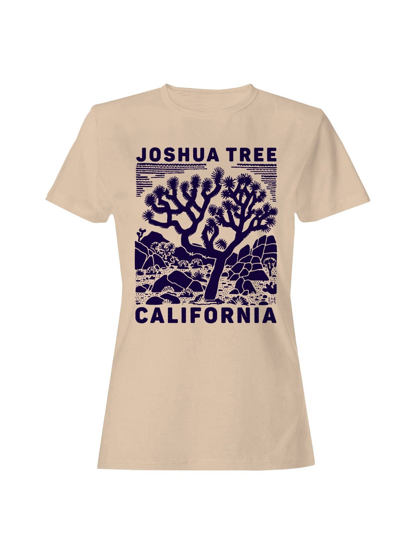 Joshua Tree Desert Art Print Women's T-Shirt
