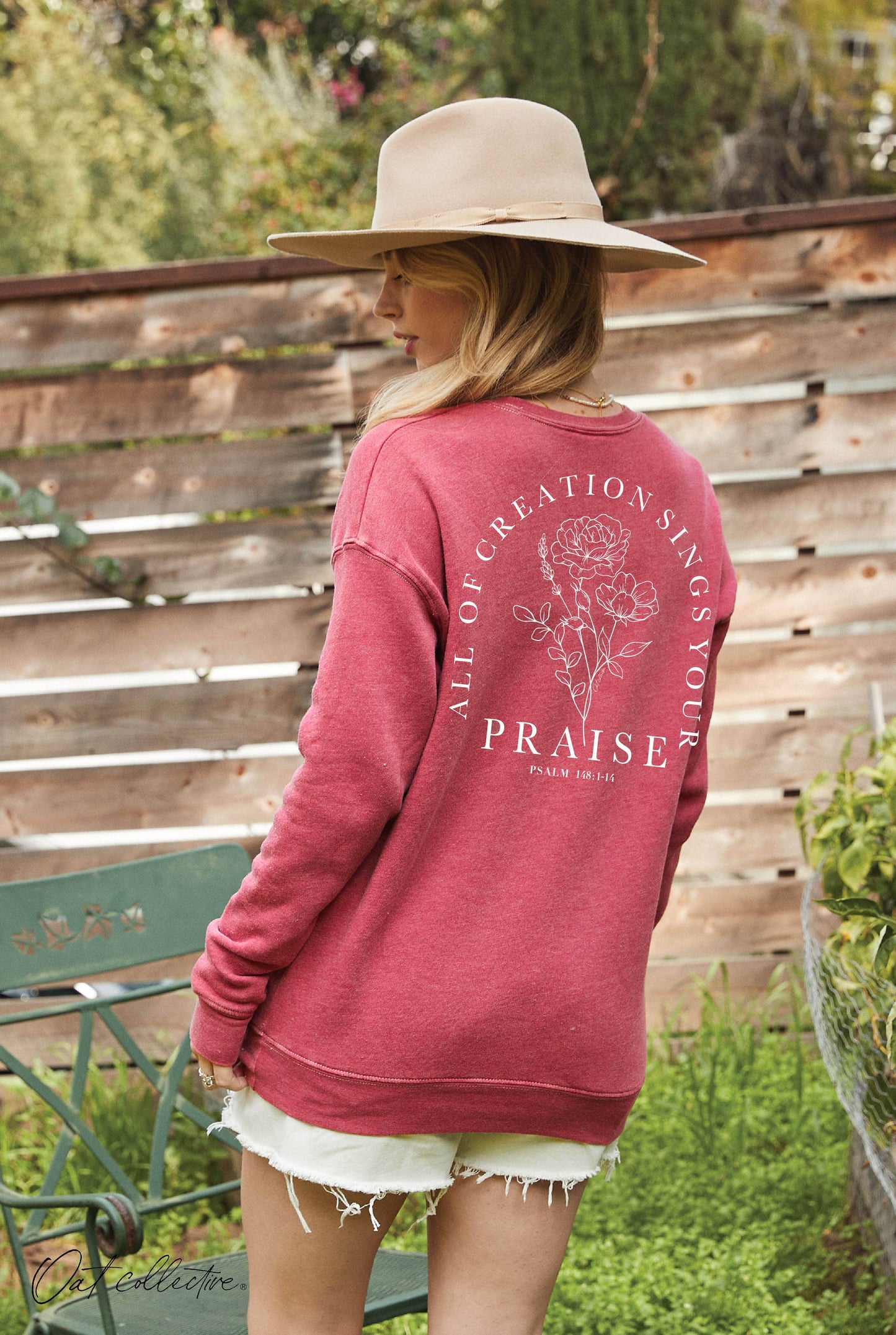 Praise the Lord Mineral Graphic Sweatshirt