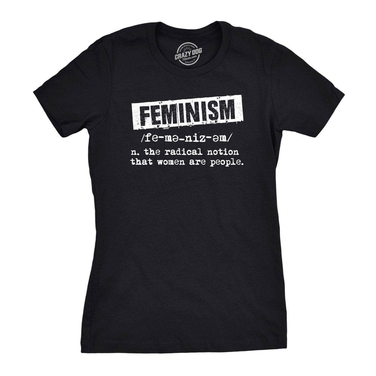 Feminist Definition Women's Tshirt Political Graphic Tee