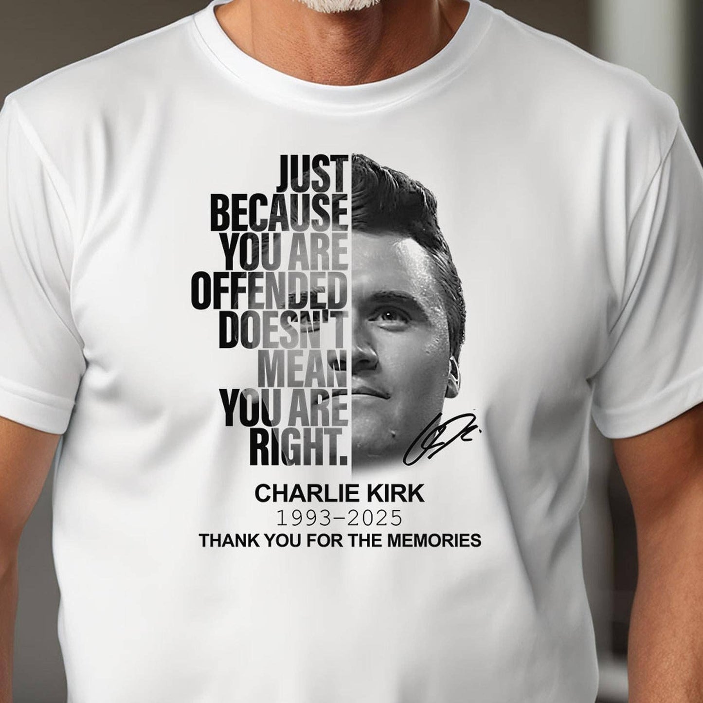 Republican Free Speech Hoodie - Thank You Charlie Kirk