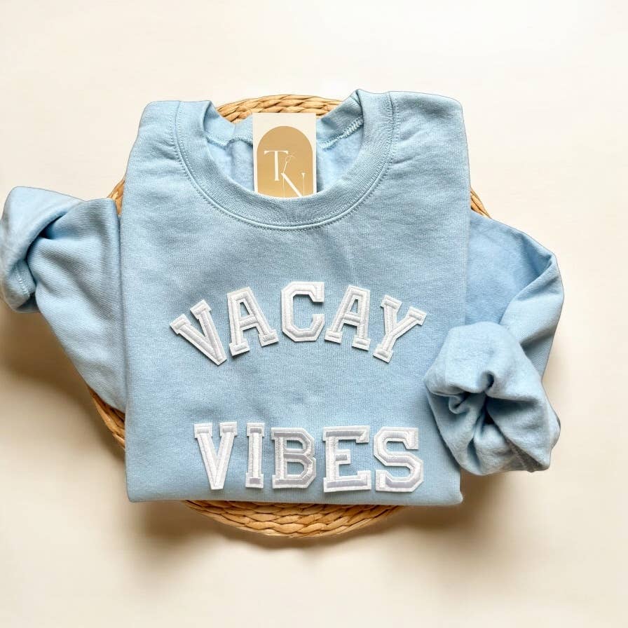 Vacay Vibes Sweatshirt, Travel Sweaters