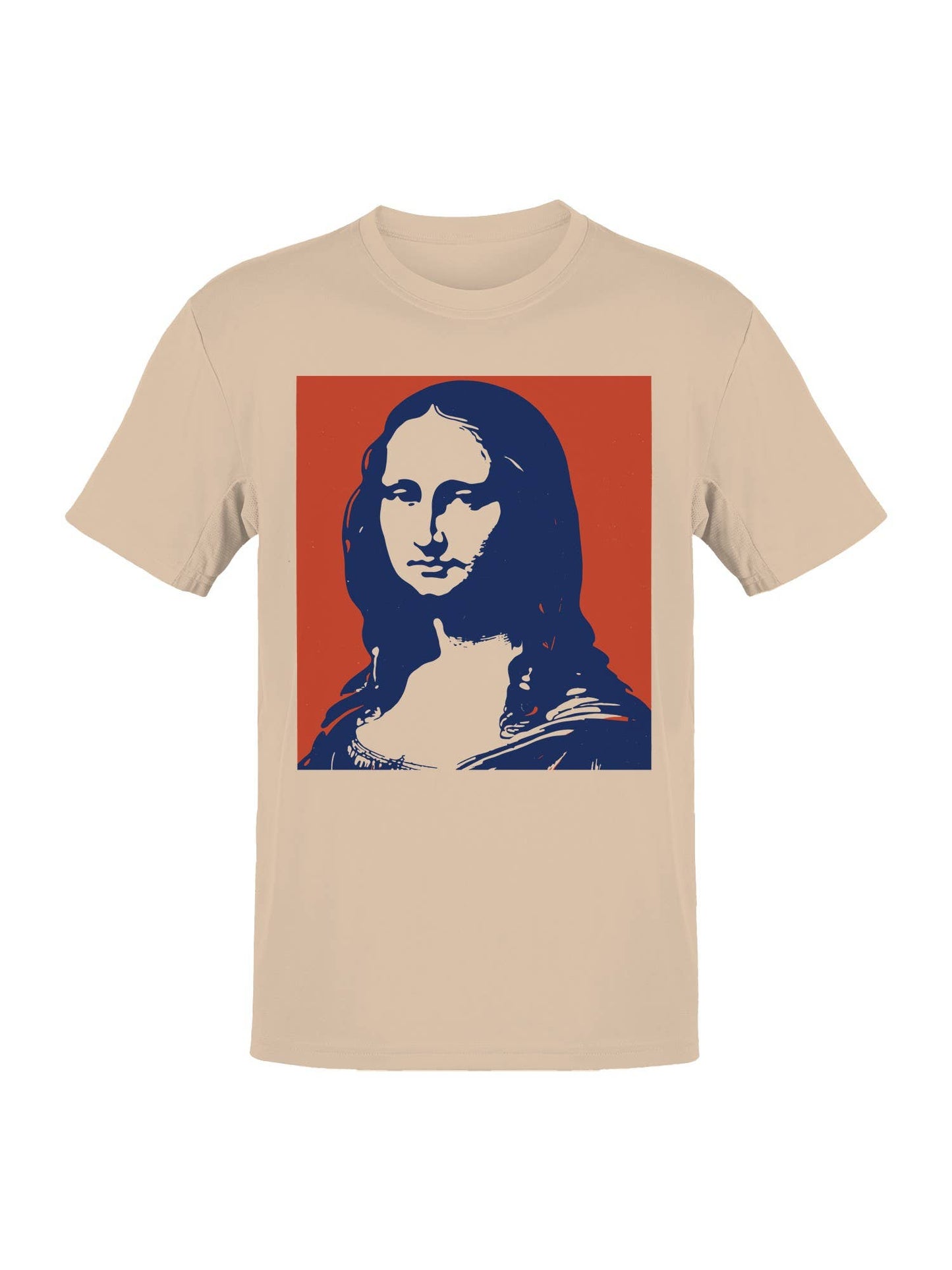 Pop Art Mona Lisa Silhouette Men's T-Shirt