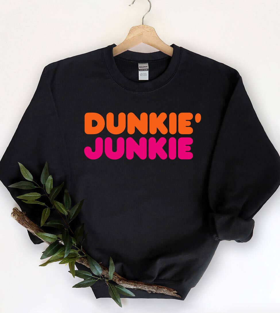 Dunkie Junkie - Funny Sweatshirt