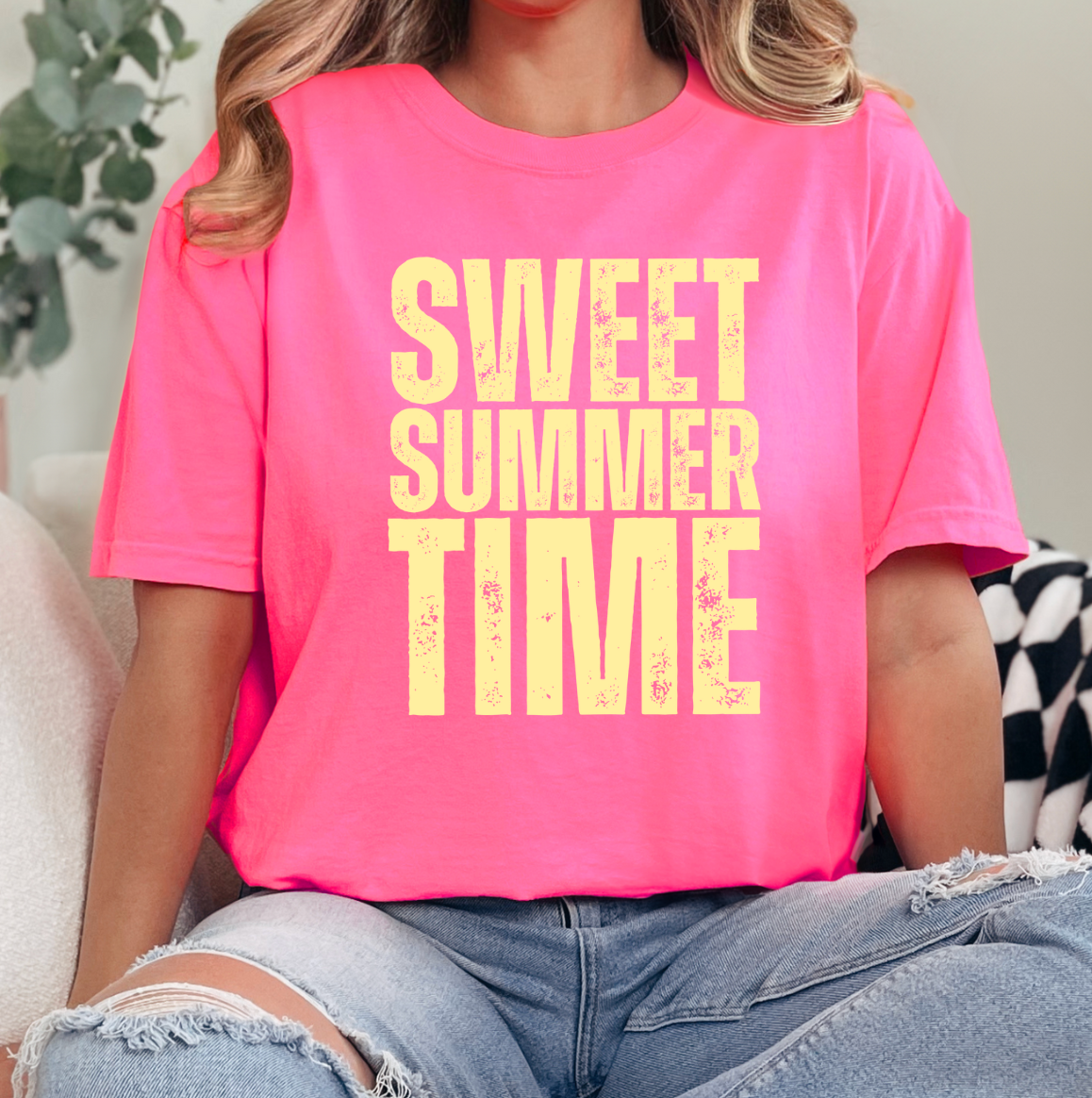 Sweet Summer Time Comfort Color Tee